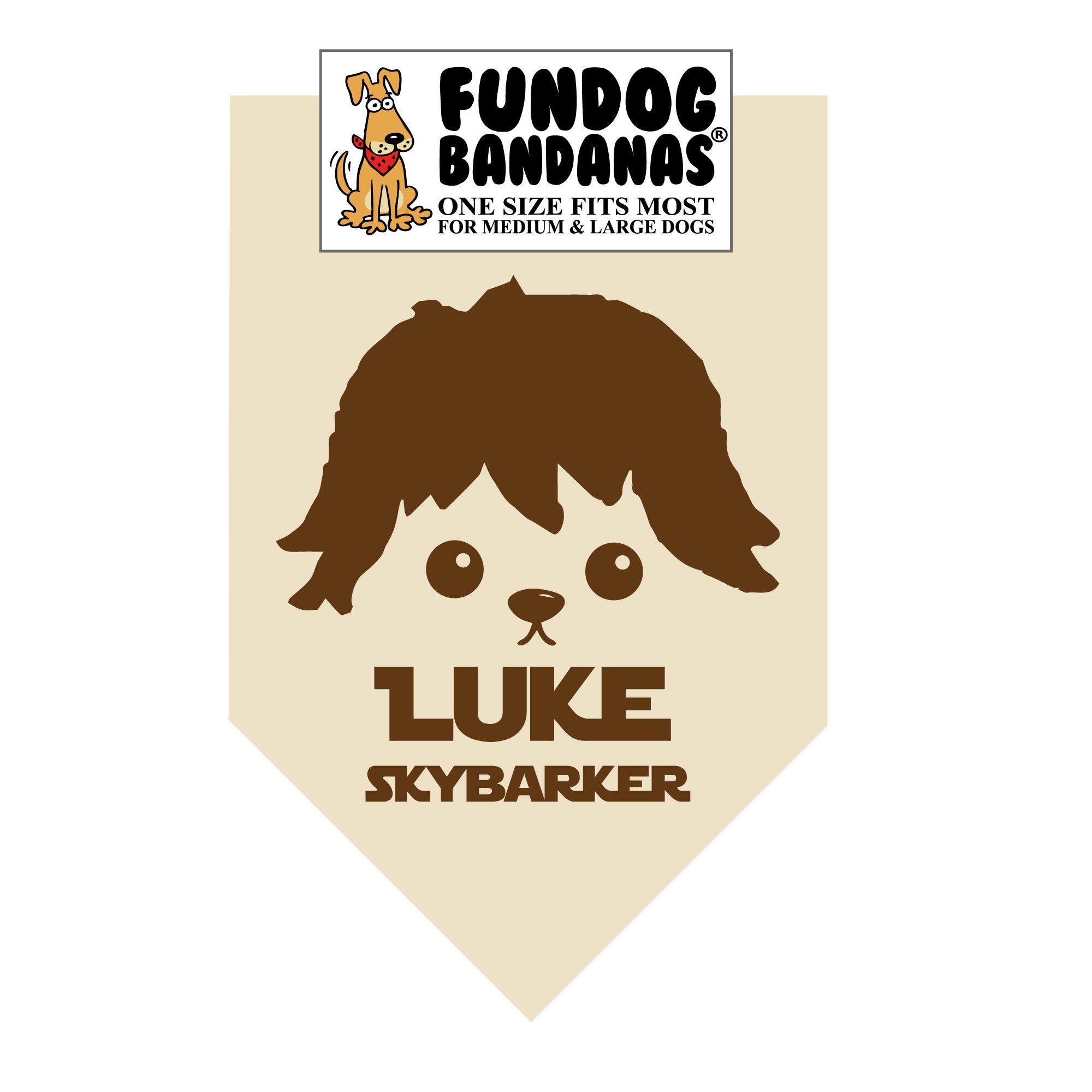 Wholesale Pack - Luke SkyBarker Bandana (Paw Wars) - Image 2