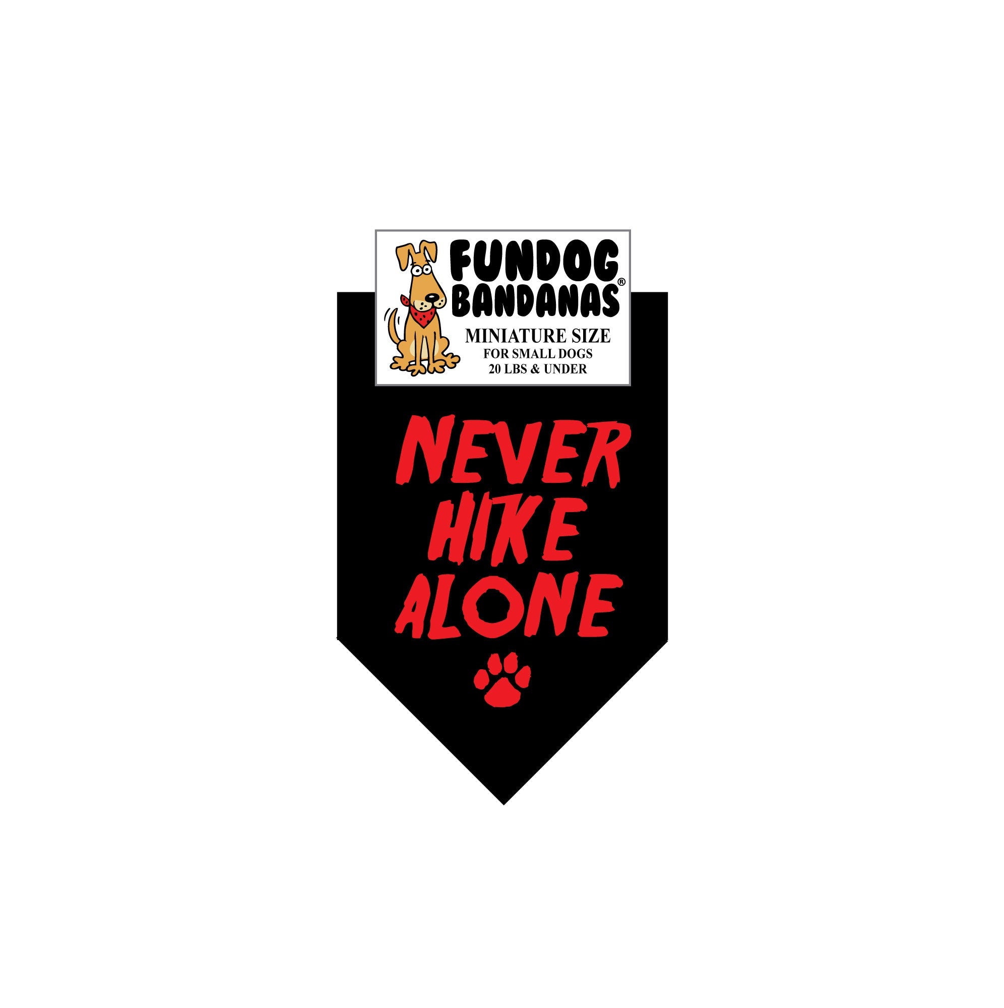 Wholesale Pack - NEVER HIKE ALONE Bandana