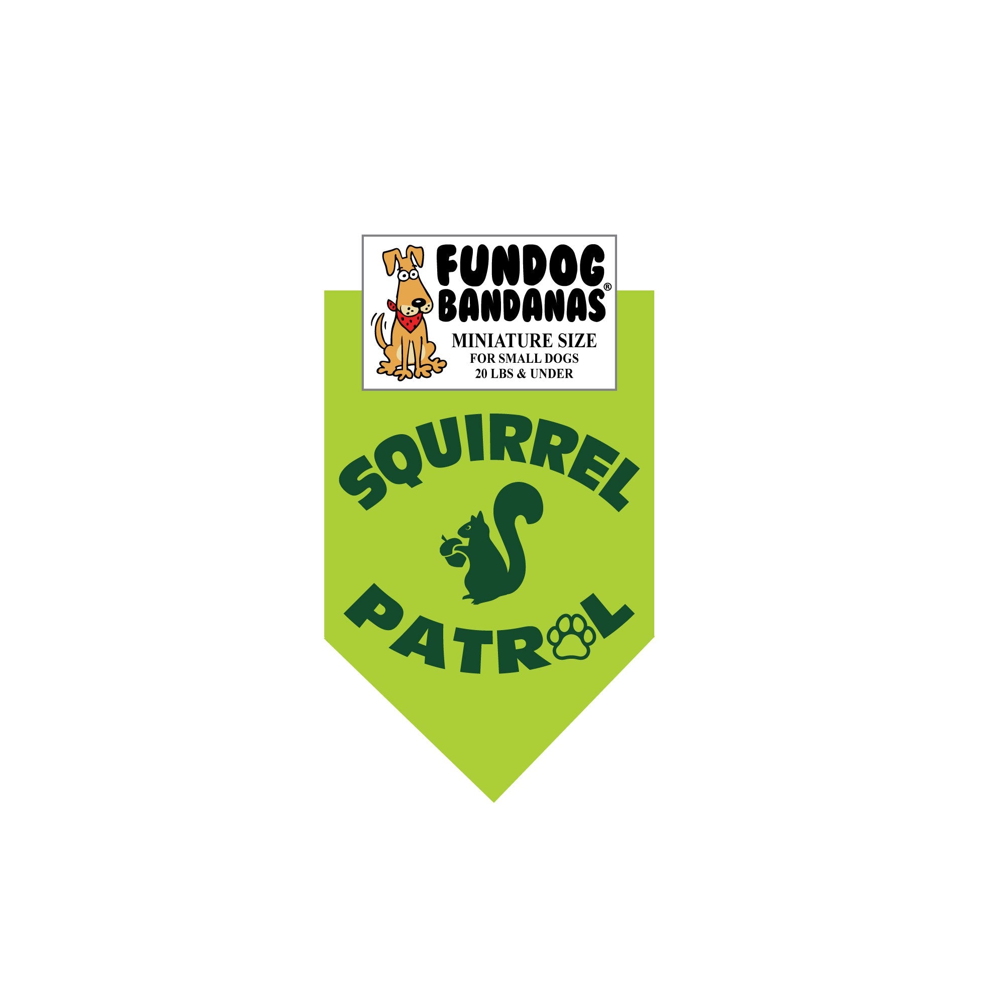 Wholesale Pack - Squirrel Patrol Bandana - Image 3