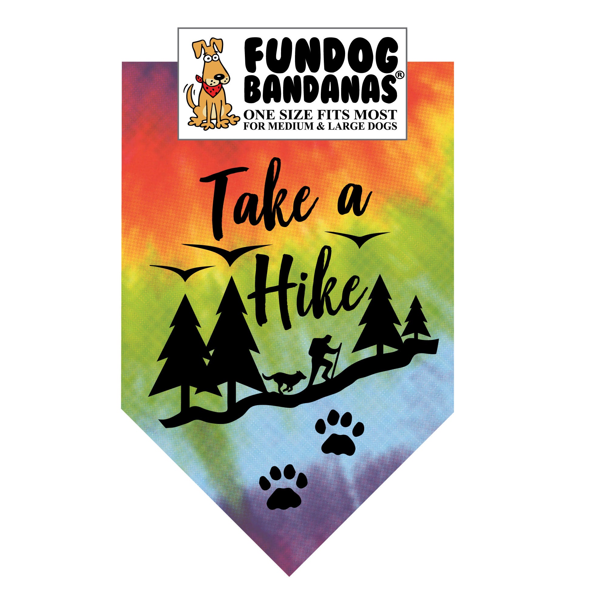 Wholesale Pack - Take a Hike Bandana / Assorted Colors - Image 6
