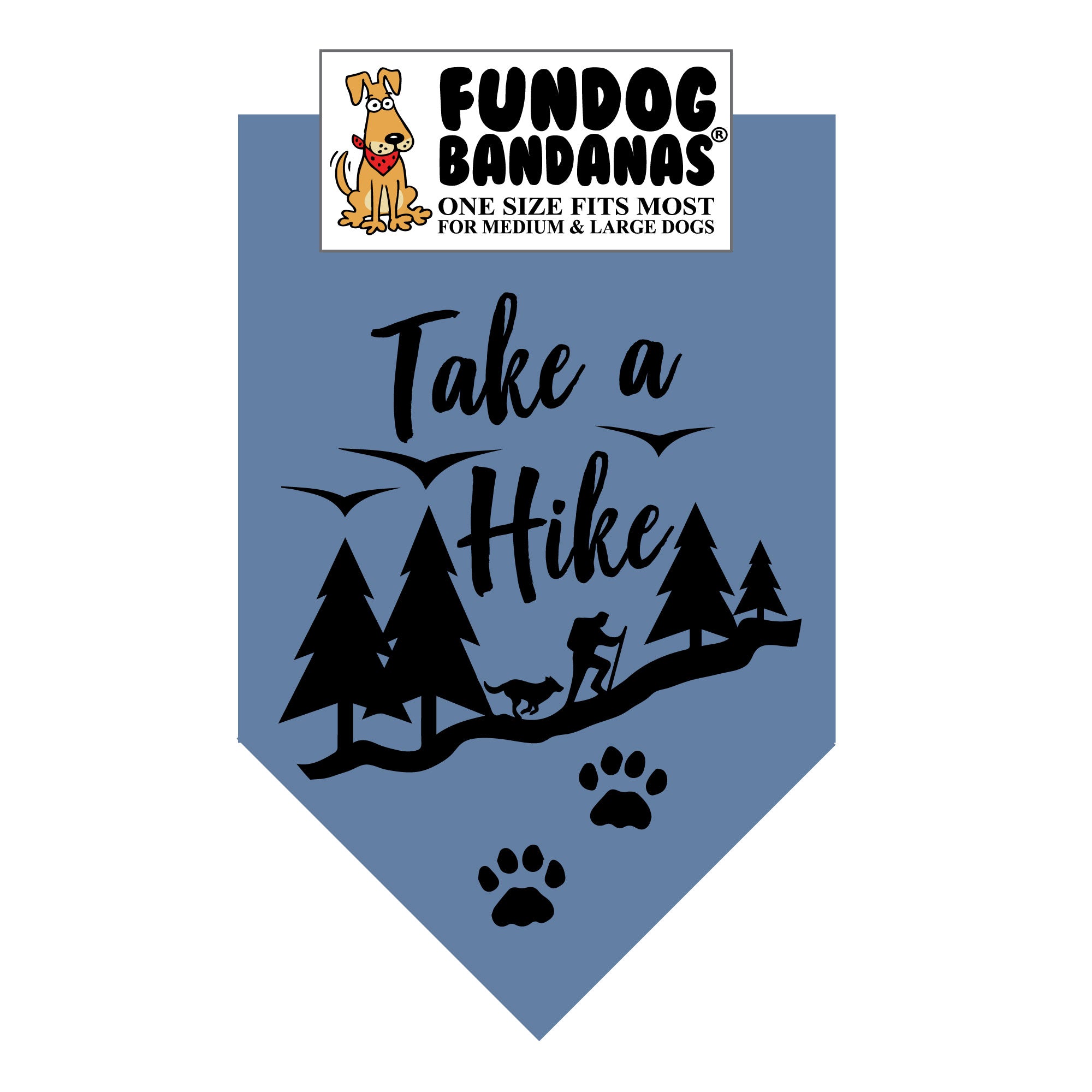 Wholesale Pack - Take a Hike Bandana / Assorted Colors - Image 4