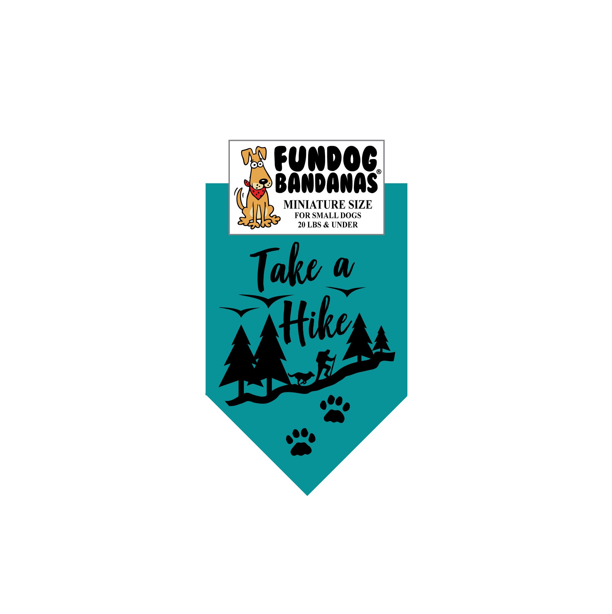 Wholesale Pack - Take a Hike Bandana / Assorted Colors