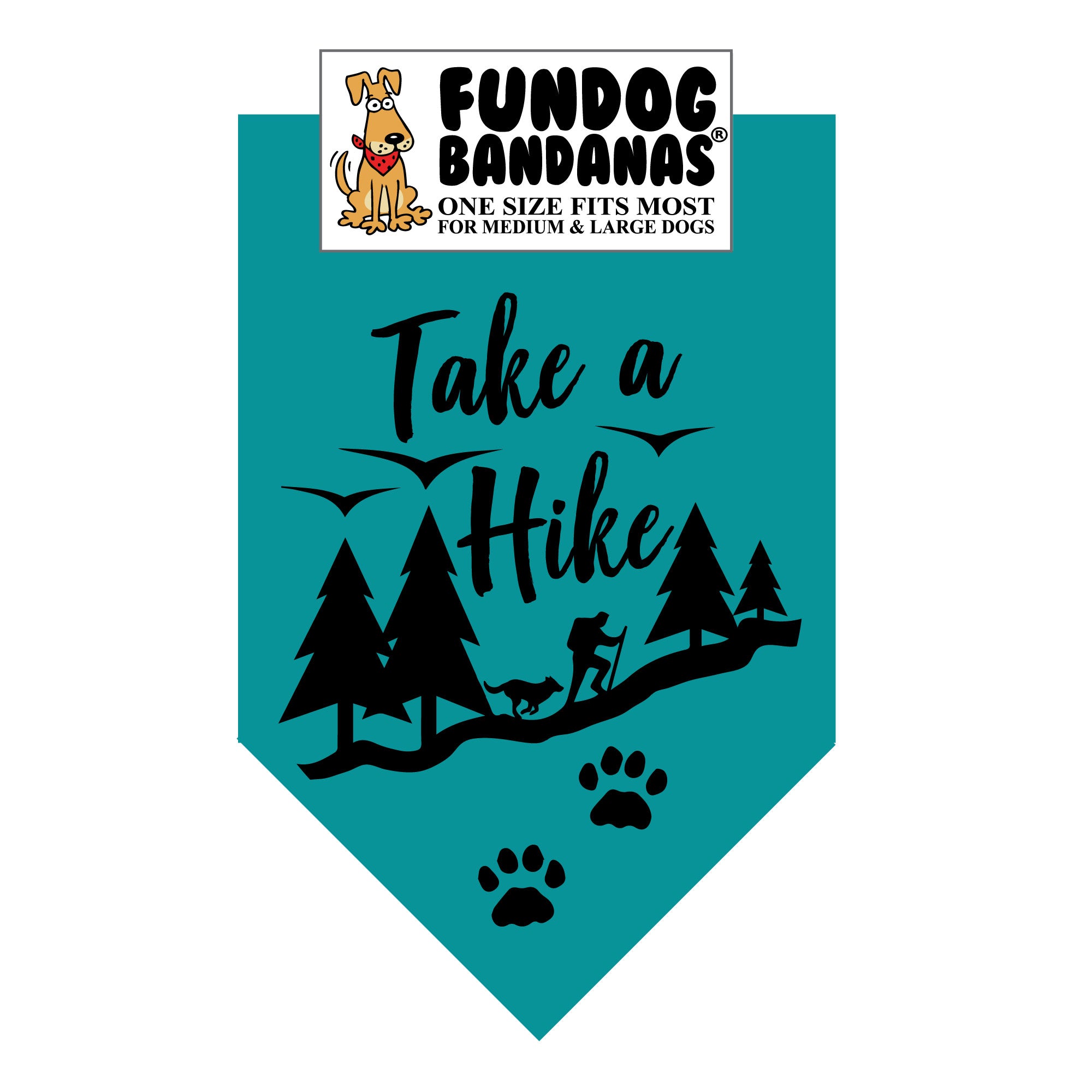 Wholesale Pack - Take a Hike Bandana / Assorted Colors - Image 2