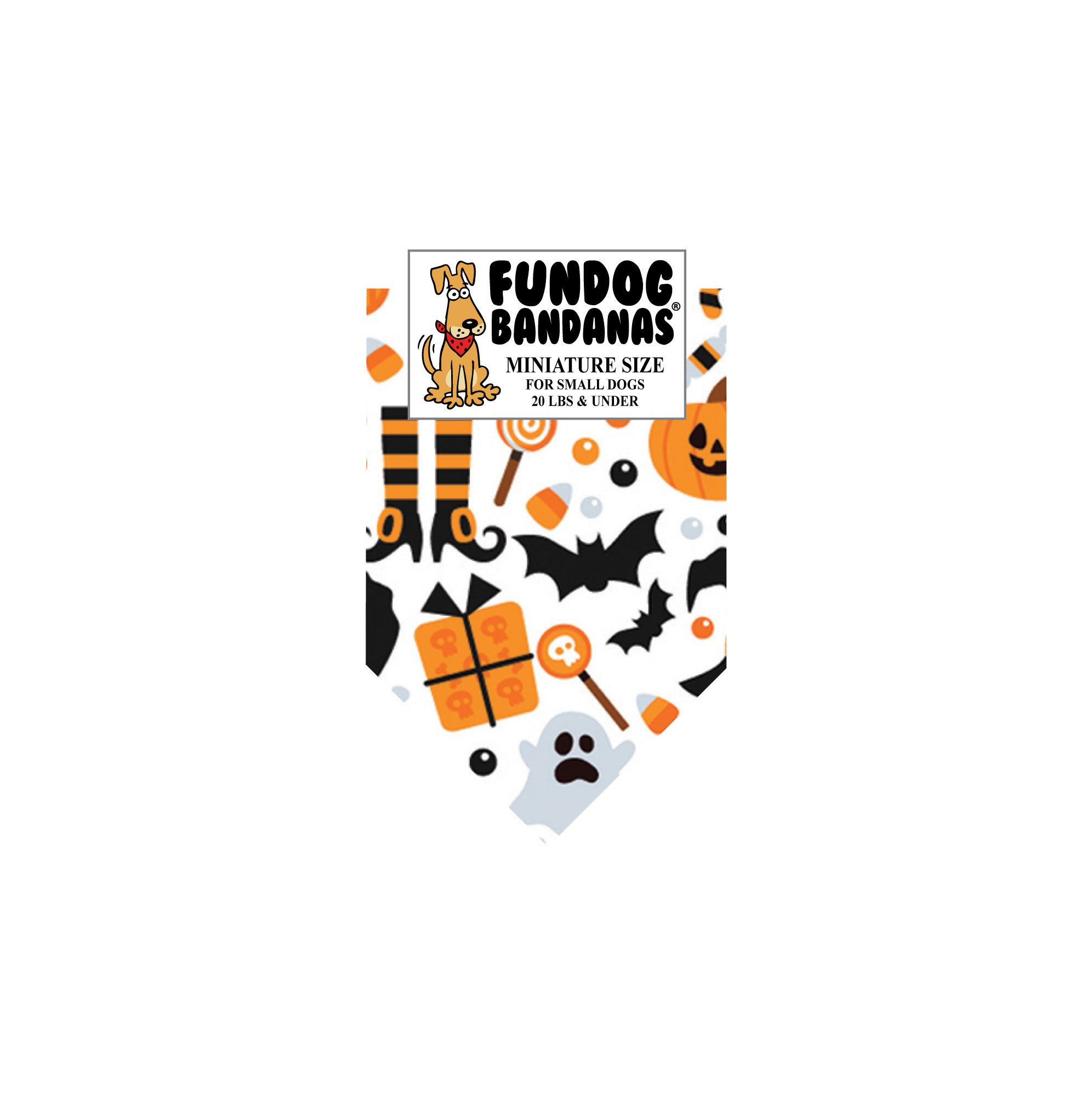 Wholesale Pack - Witches & Pumpkins Bandana
