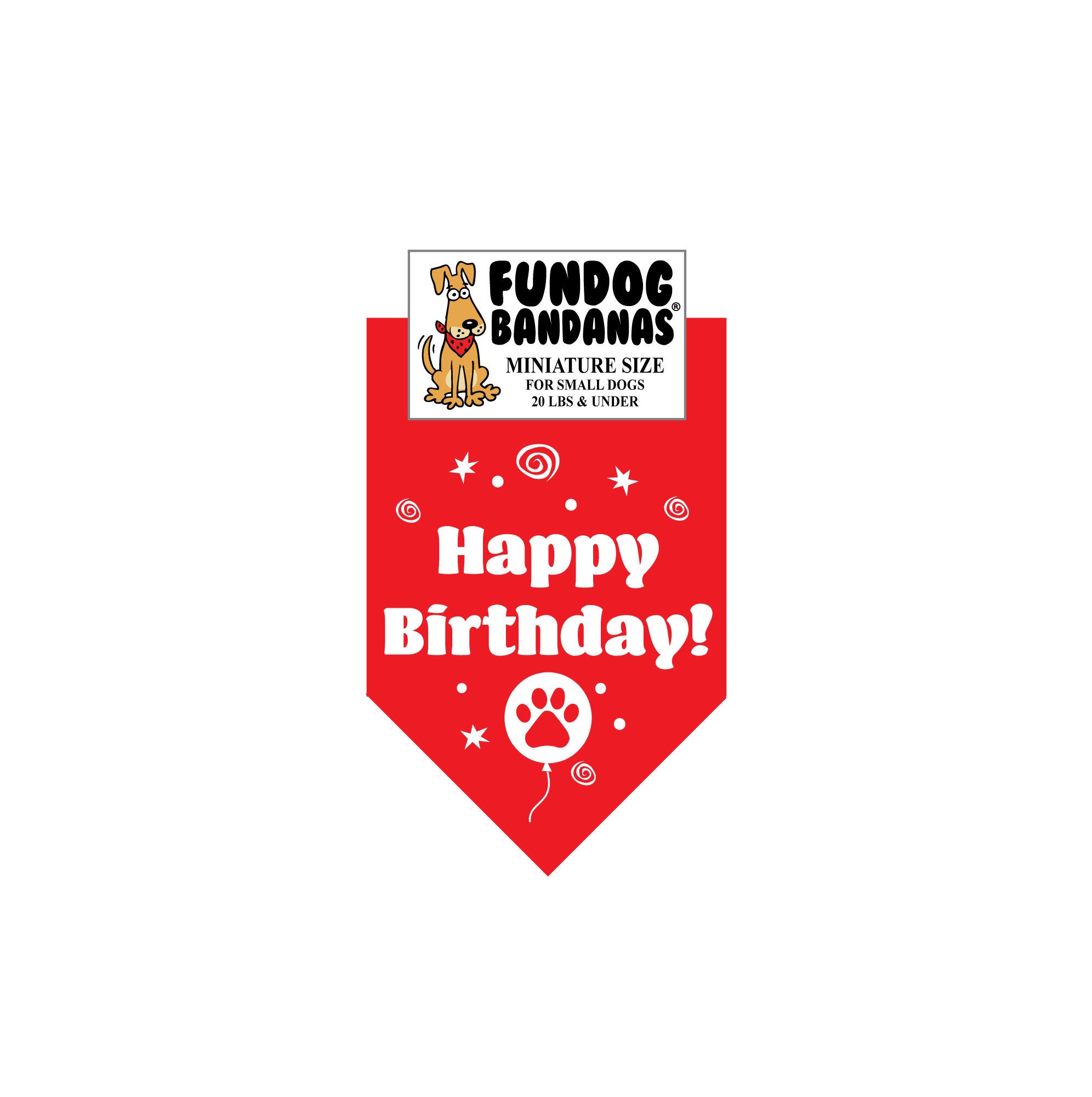 Happy Birthday Bandana - Image 3