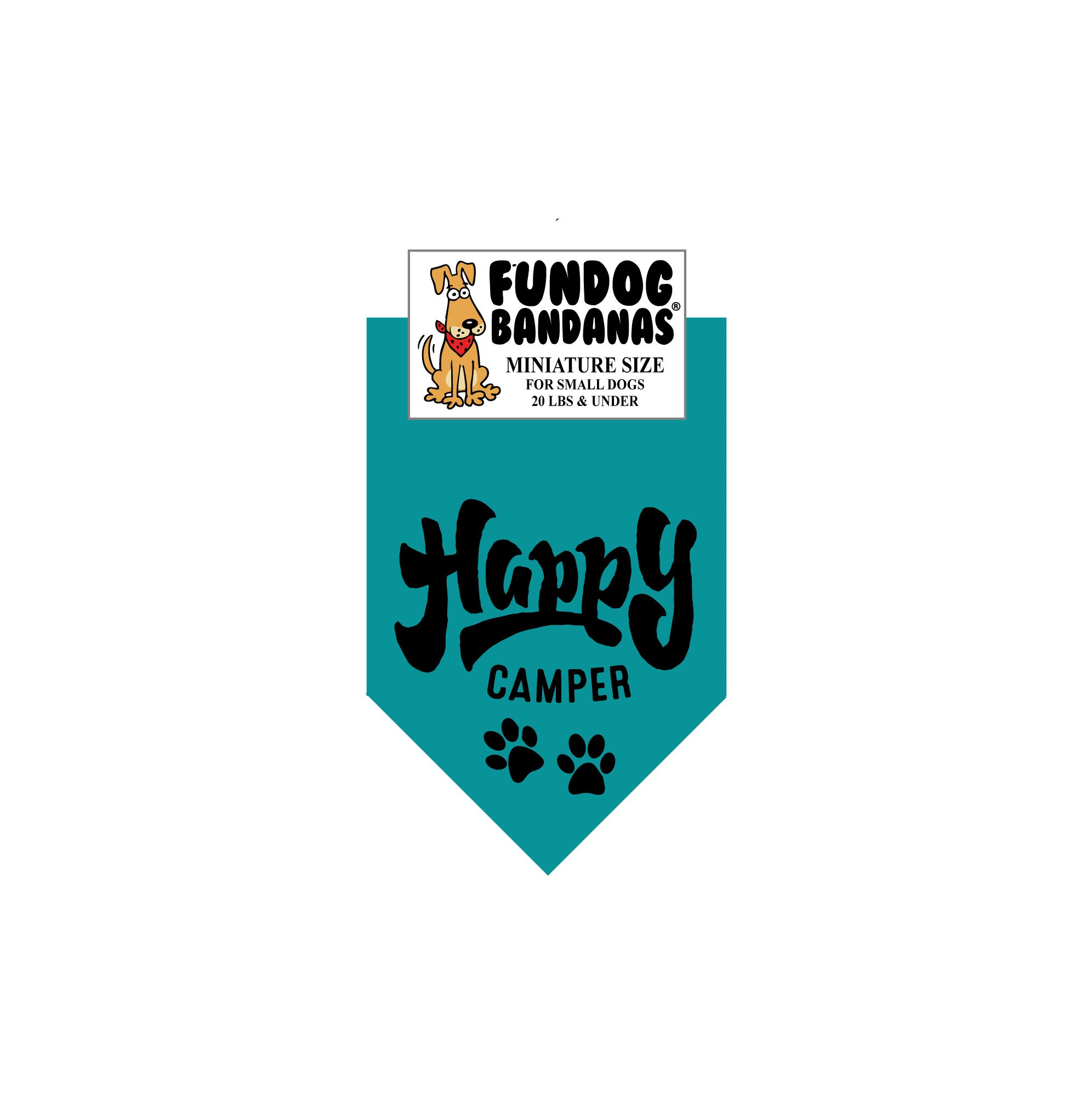Wholesale Pack - Happy Camper Bandana - Assorted Colors - Image 6