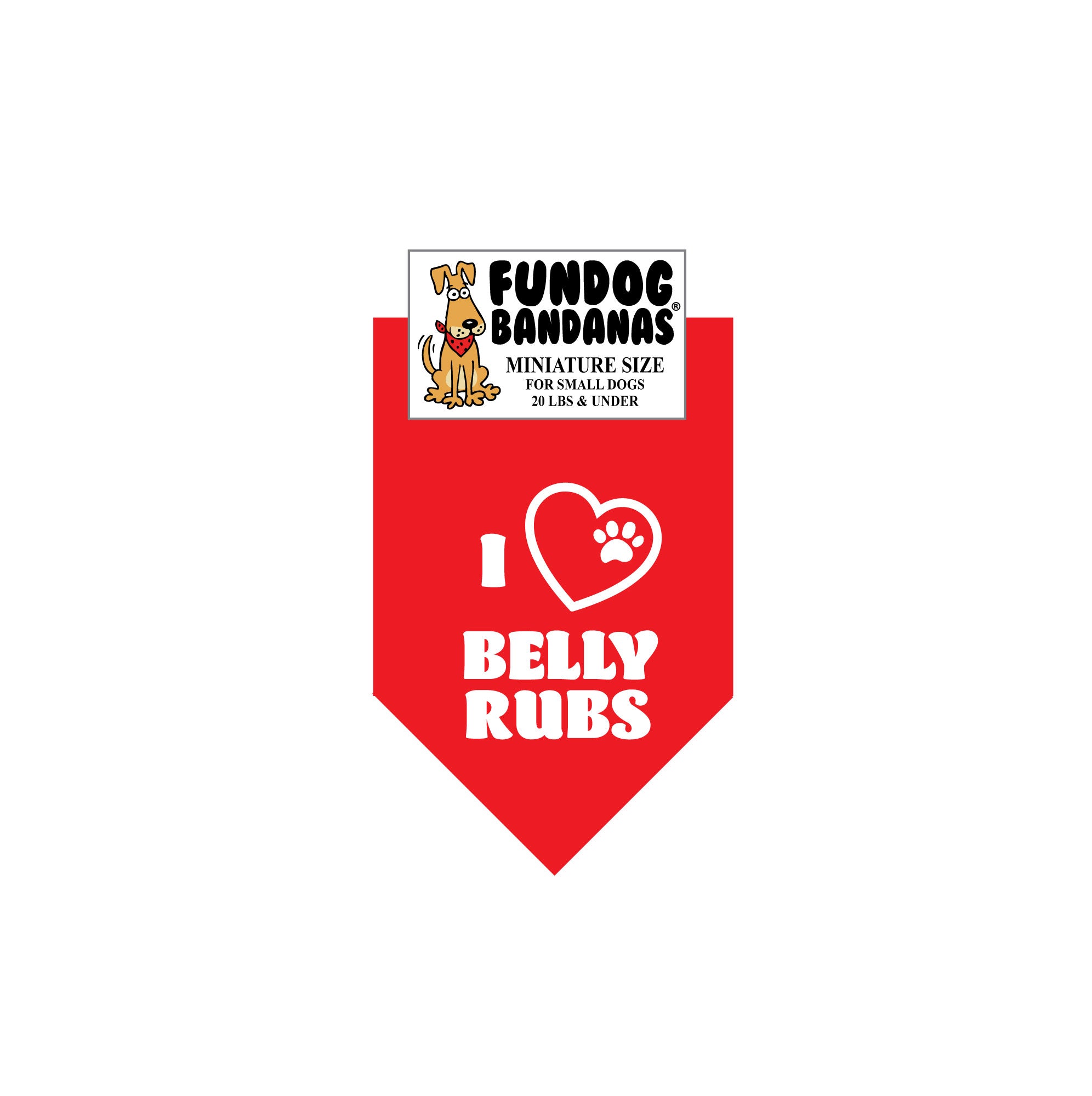 Wholesale Pack - I Love Belly Rubs - Assorted Colors