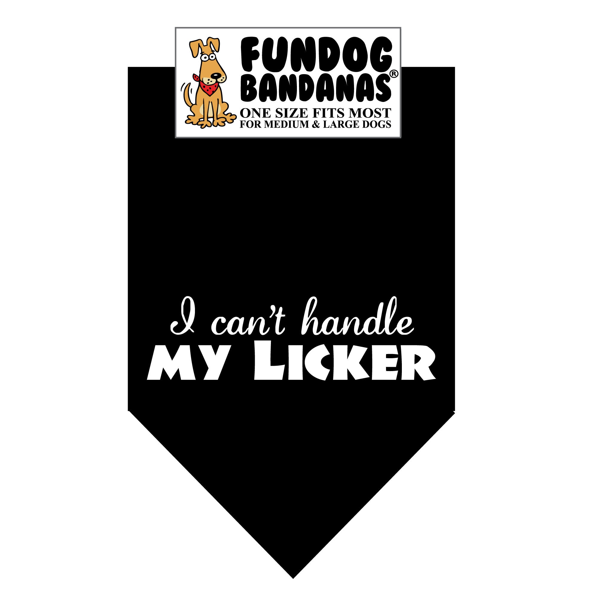Wholesale Pack - I Can't Handle My Licker Bandana - Assorted Colors - Image 4