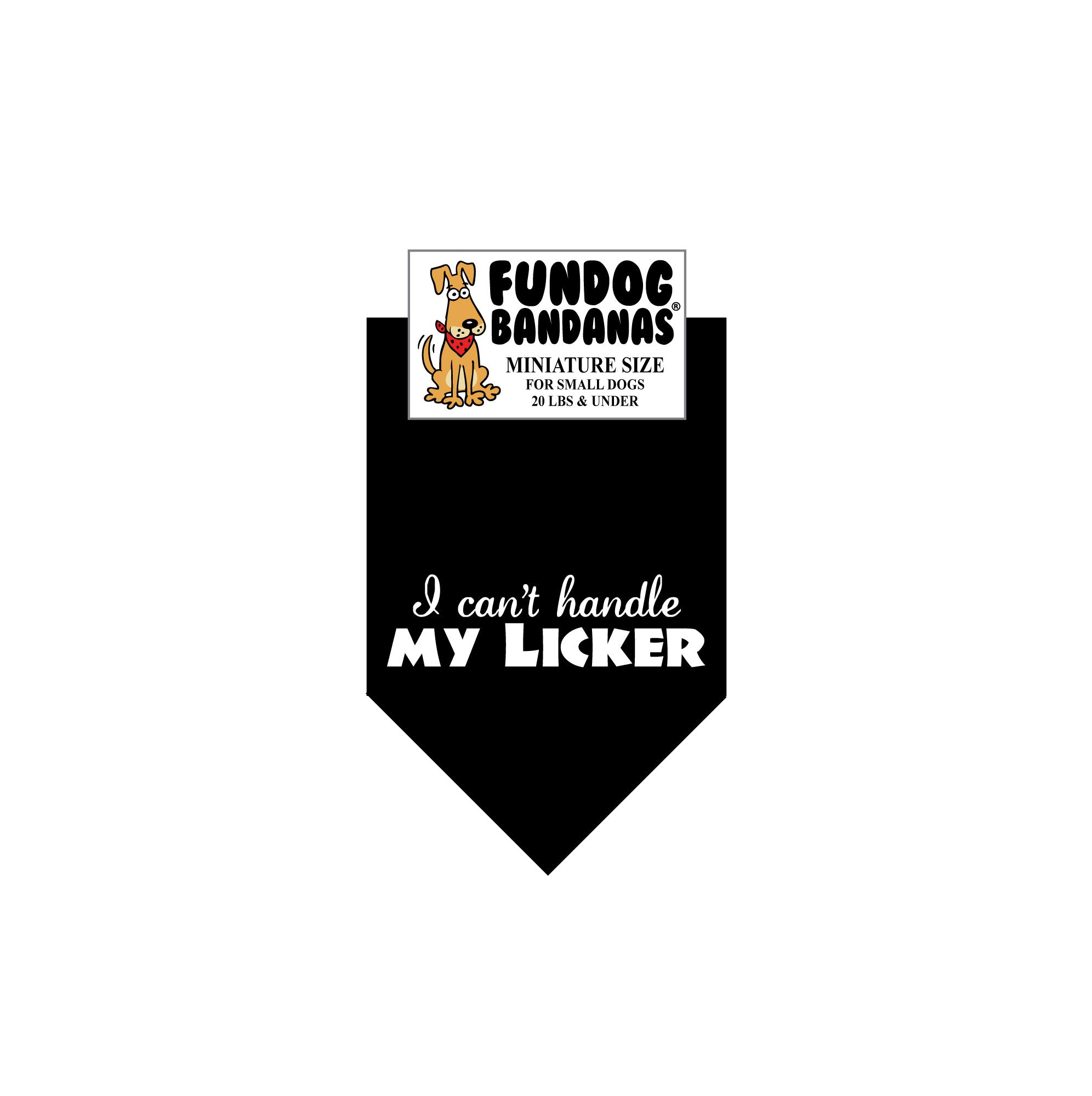 Wholesale Pack - I Can't Handle My Licker Bandana - Assorted Colors - Image 7