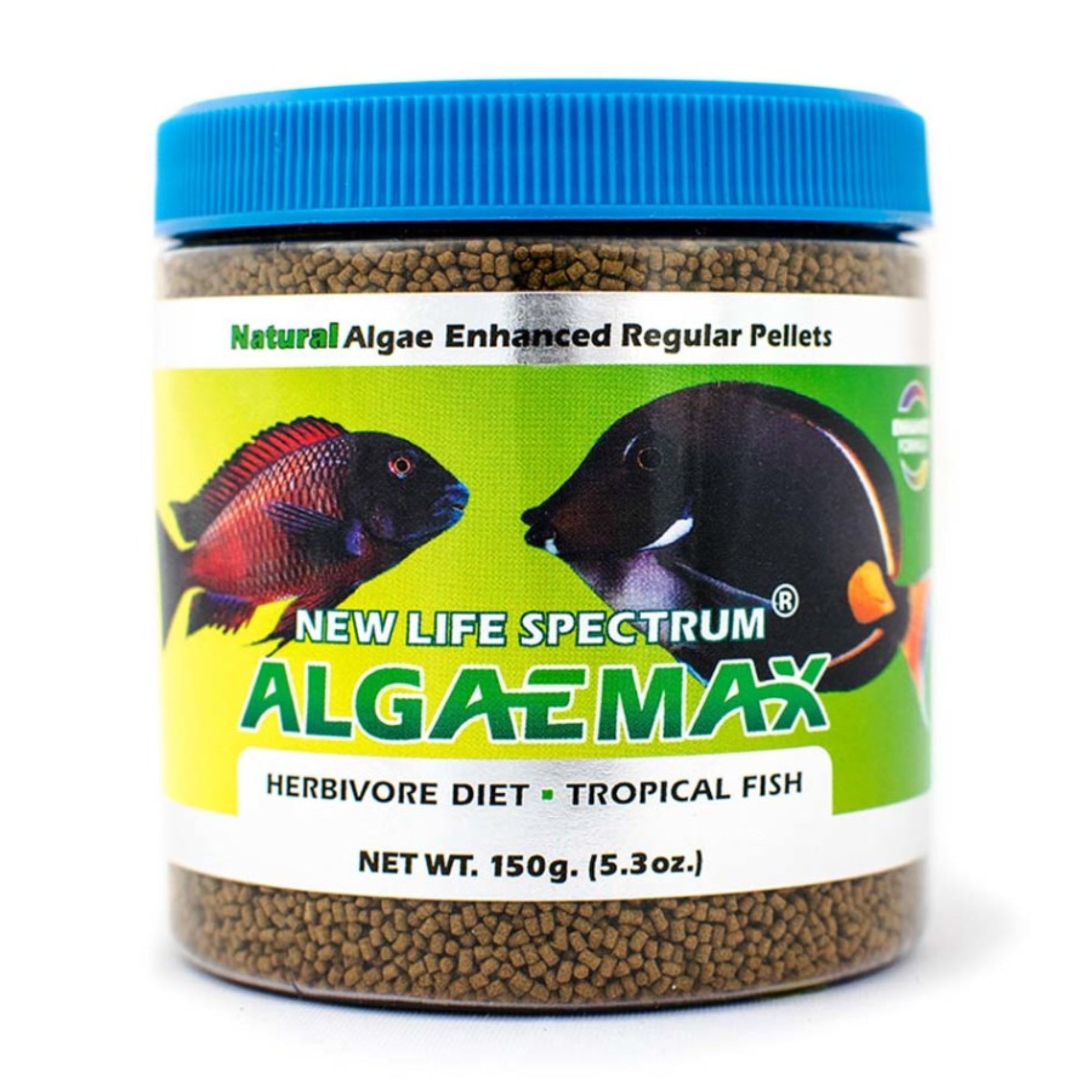 New Life Spectrum Algaemax Sinking Pellets Fish Food 1ea/5.3 oz, Regular