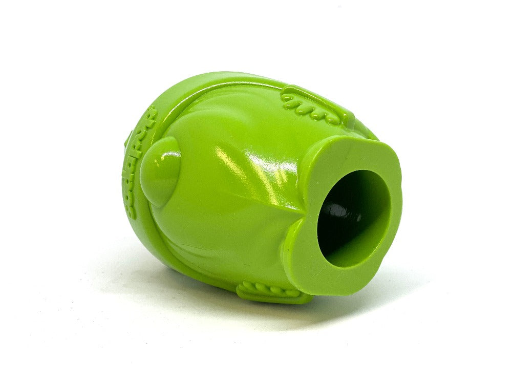 SodaPup Gnome Rubber Dog Chew Toy Heavy Chewers | Floating Treat Dispenser USA Made
