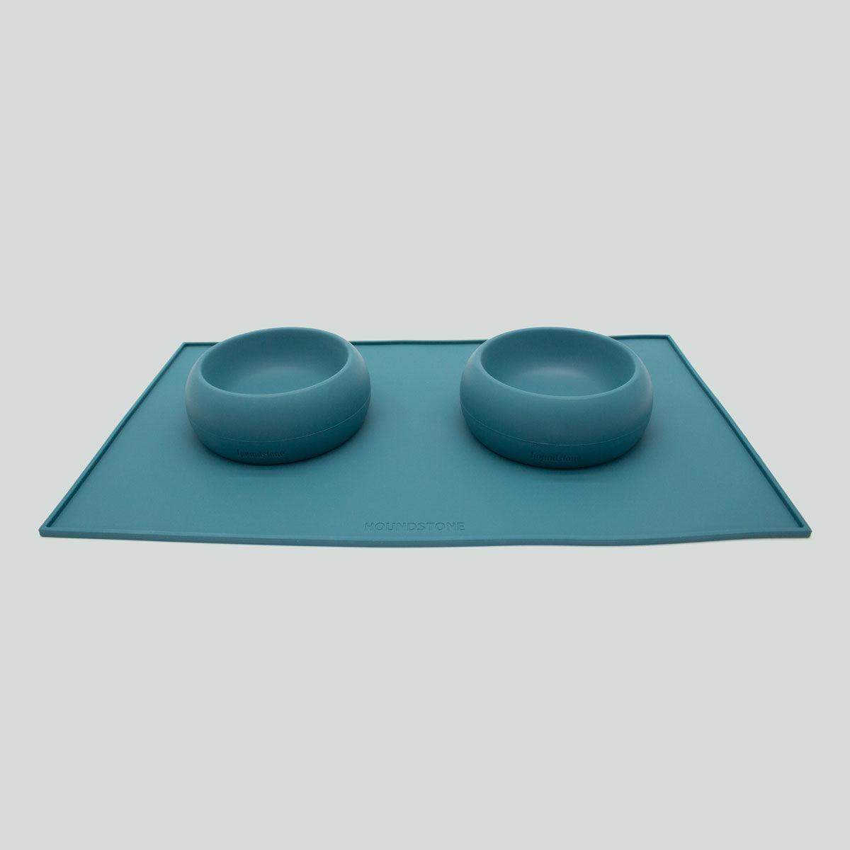 Coquito Silicone Dog Bowl, 1 Cup, Caribbean Sea - Image 2