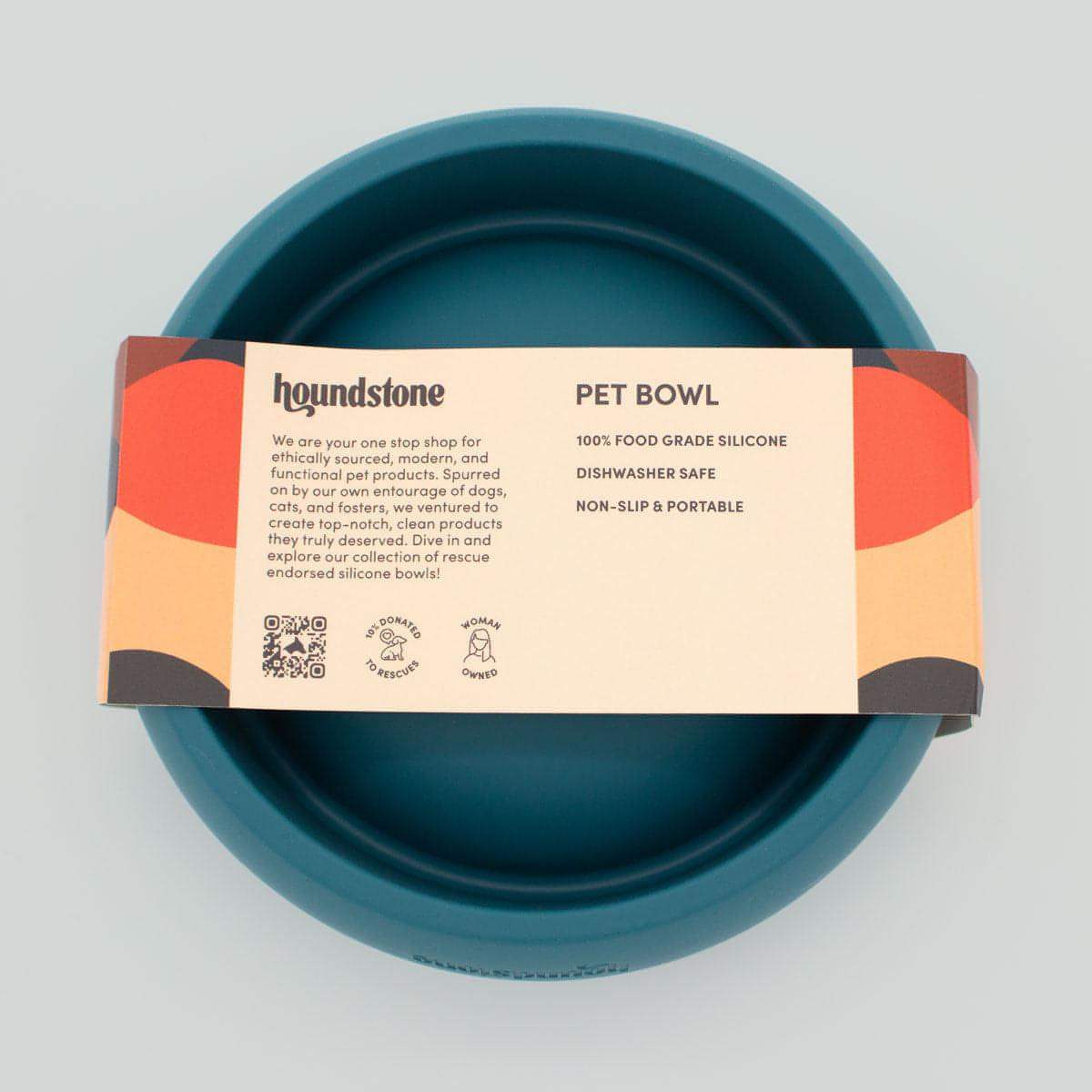 Coquito Silicone Dog Bowl, 1 Cup, Caribbean Sea - Image 7