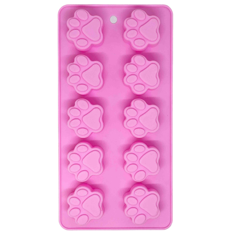 SodaPup Dogtastic Jelly Shots Silicone Mold Paw Shape