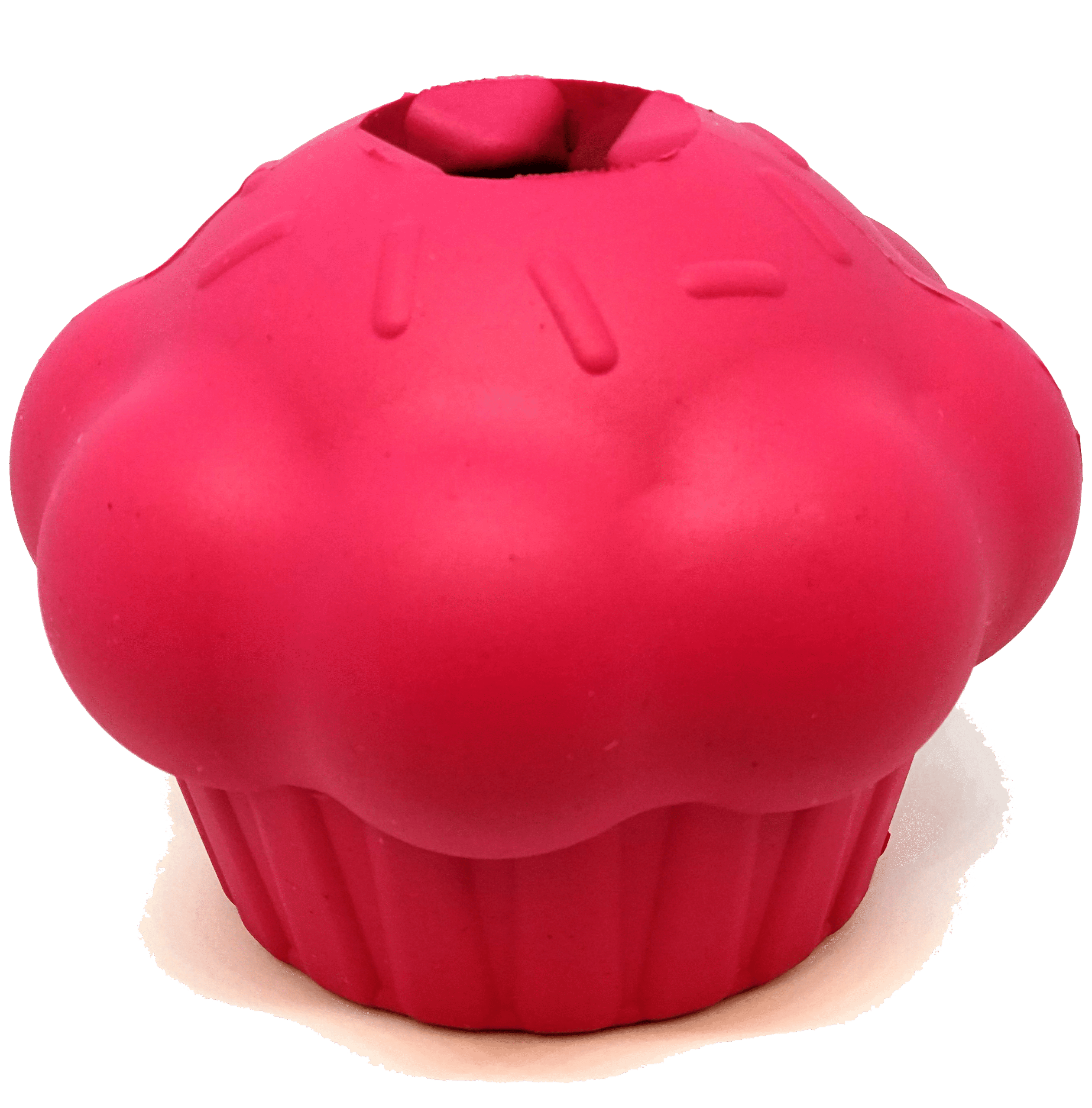SodaPup Cupcake eDispenser Durable Rubber Chew Toy & Treat Dispenser | USA Made Medium Cup Cake