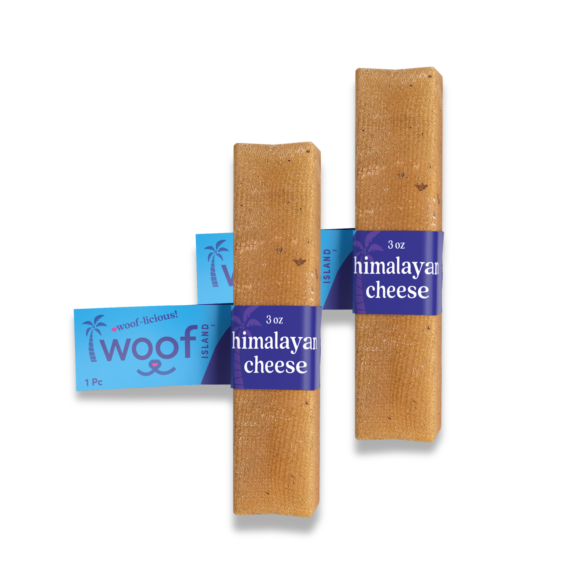 Woof Island Himalayan Yak Cheese Dog Chew, 100% Lactose-Free, Grain-Free & Long-Lasting Hard Cheese Chew 3–4 oz - Image 2