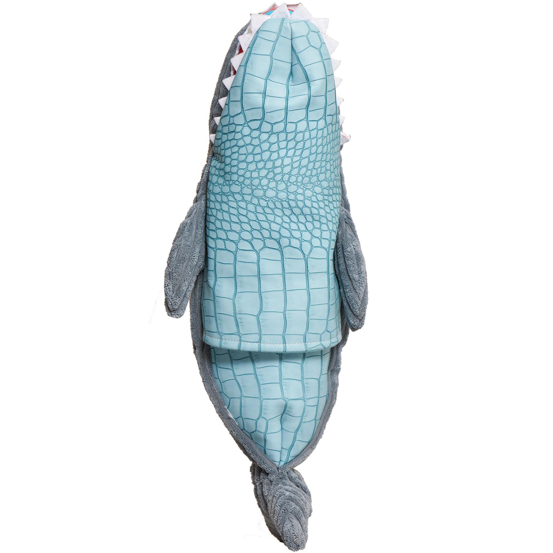 HuggleSnuffles™ Chomp & Chase — Finn Shark Puppet + Ruff-Tex® Beach Ball - Image 3