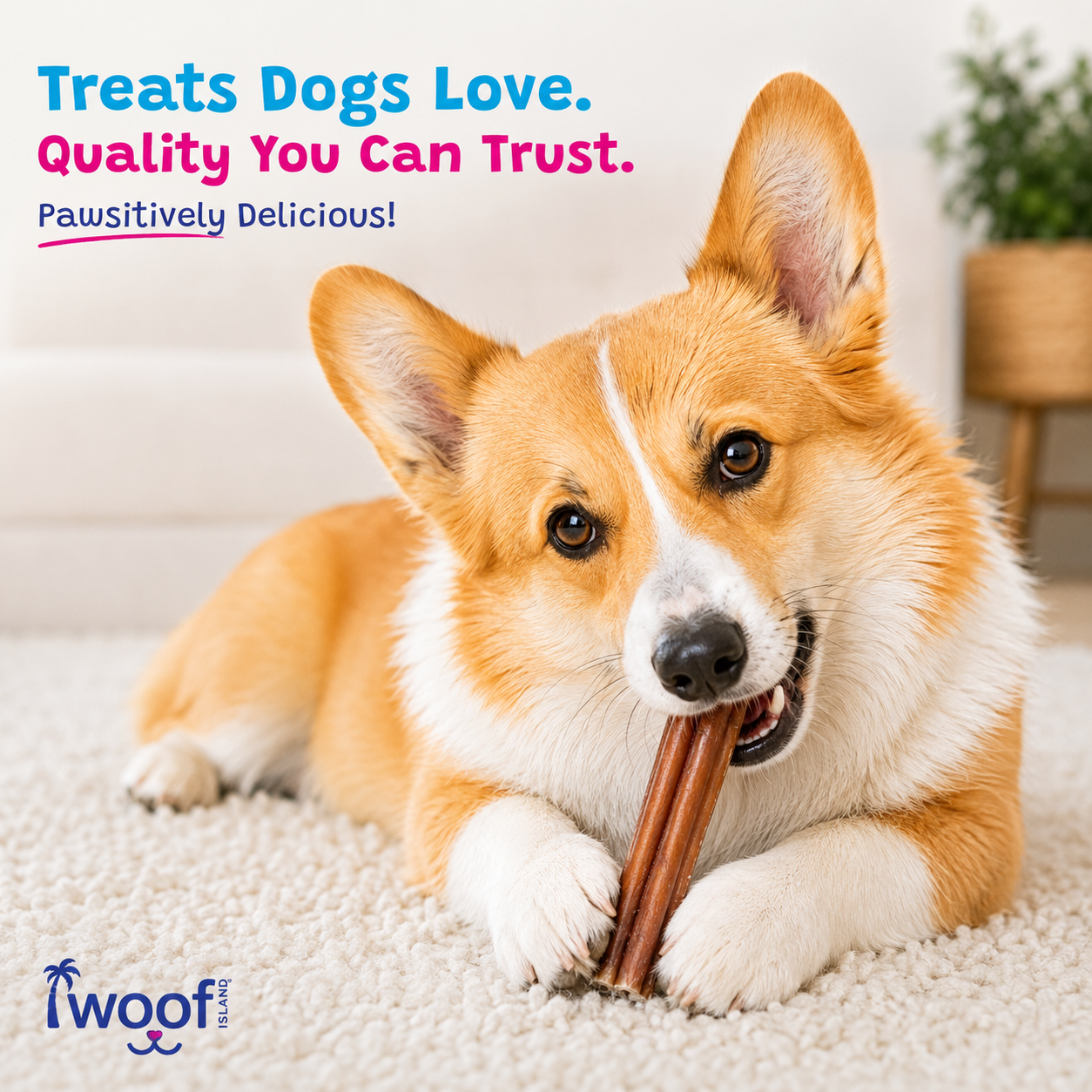 Woof Island Standard Beef Bully Stick, All Natural Single Ingredient Rawhide-Free Dog Chew for Aggressive Chewers 6 Inch - Image 6