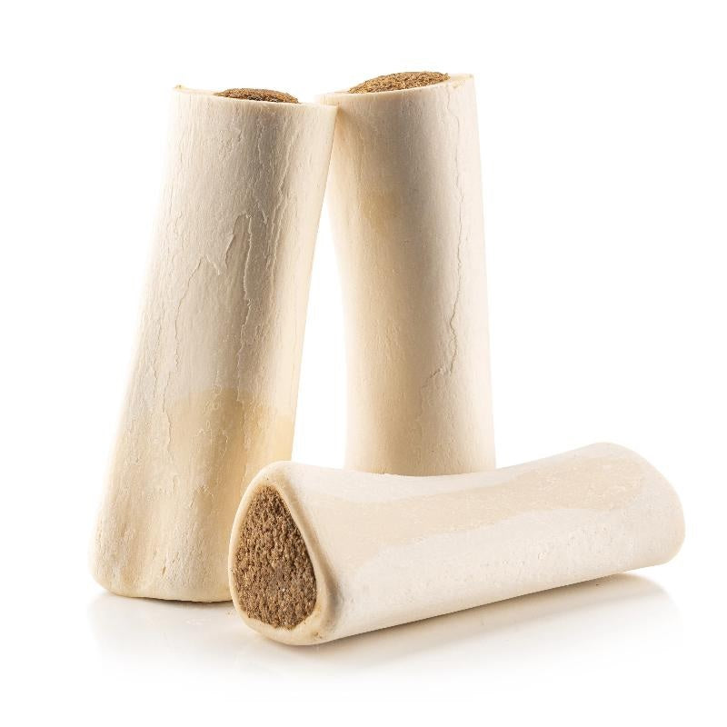 5-6" Bully Stick Filled Bone Chew - Long Lasting Dental Dog Treat - Image 7