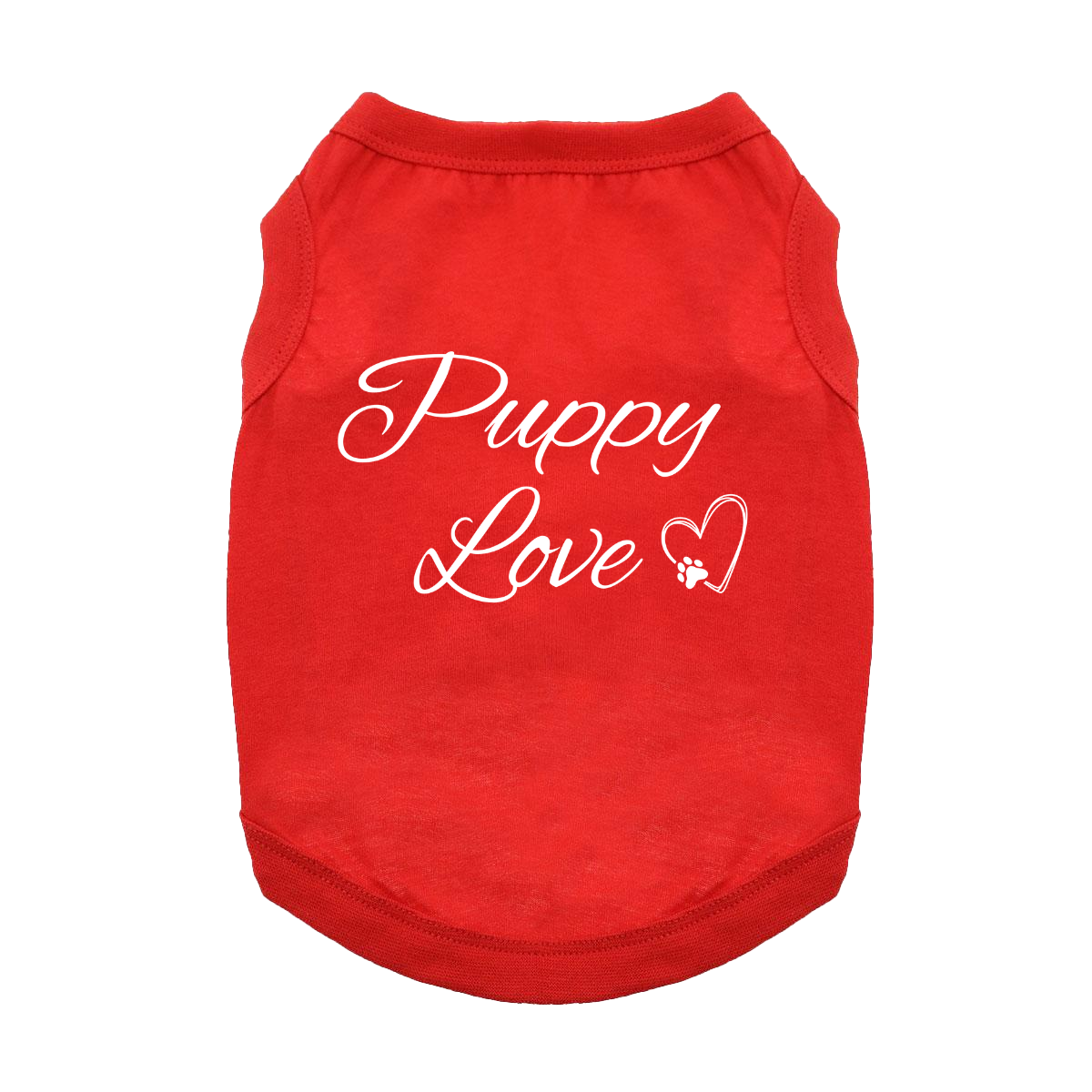 Puppy Love Red Dog Shirt