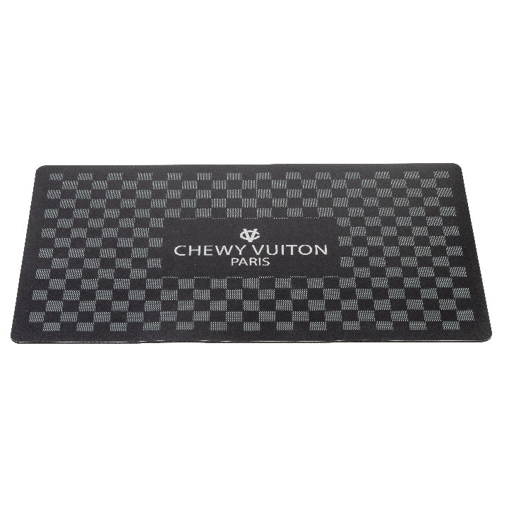 Black Checker Chewy Vuiton Placemat