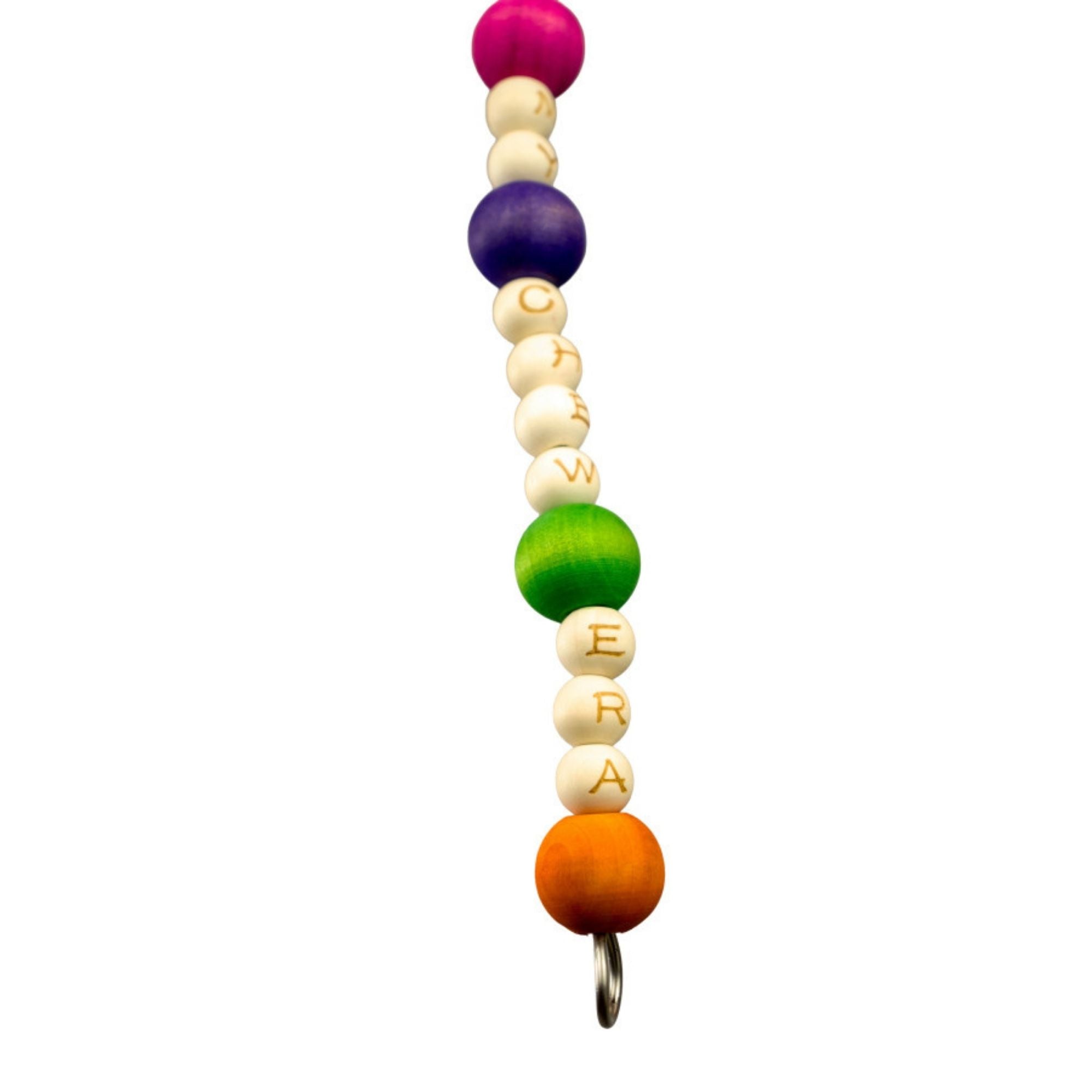 A & E Cages Happy Beaks Chew-a-Charm Bird Toy 1ea