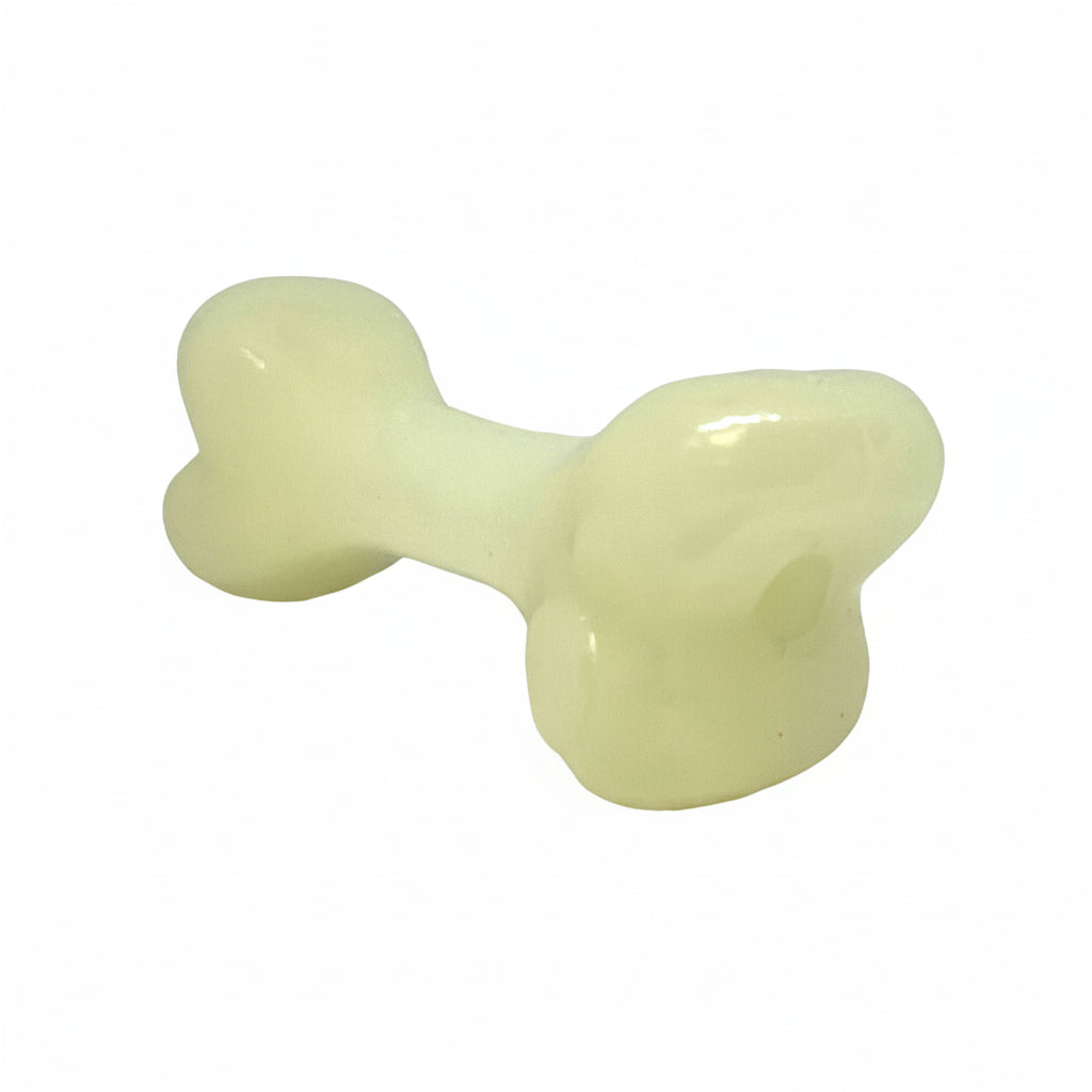 SodaPup PUP-X Rubber Glow Dark Chew Bone Dog Toy Durable, Floats, Large Dogs | USA