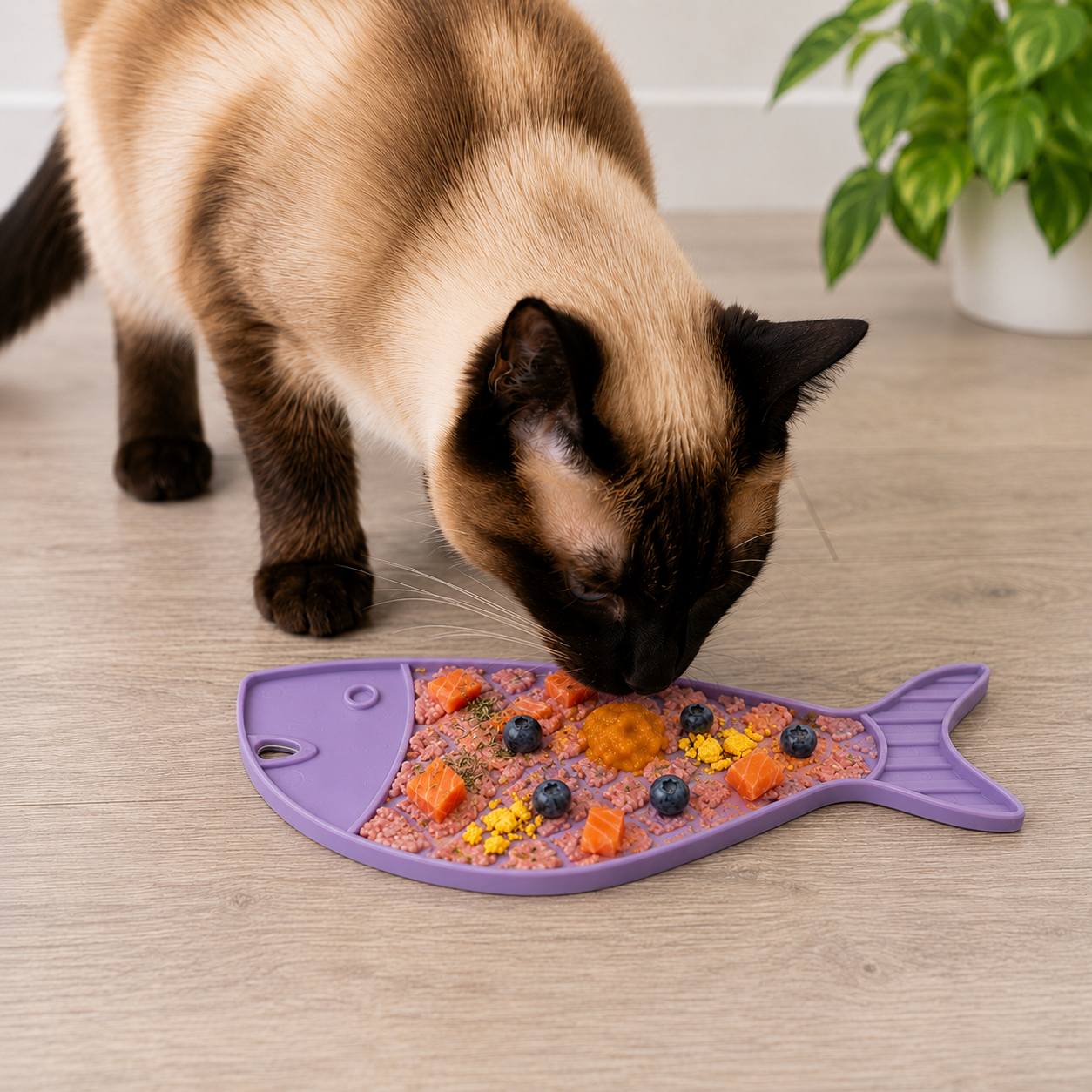 SodaPup Goldfish emat Small Enrichment Lick Mat Cats |