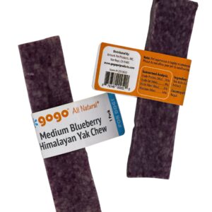 Gogo Medium Blueberry Himalayan Yak Chew