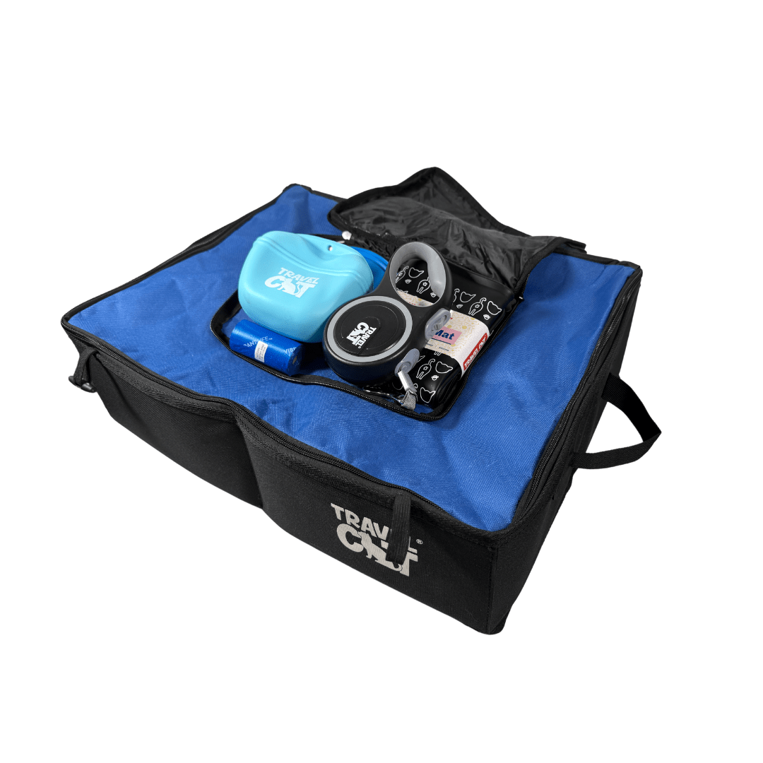 "The Porta-Pawty" Travel Litter Box - Portable Bathroom for Cats - Image 3