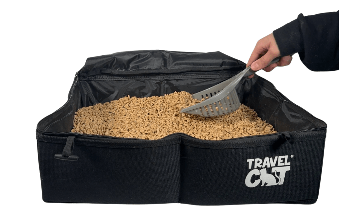 "The Porta-Pawty" Travel Litter Box - Portable Bathroom for Cats - Image 7