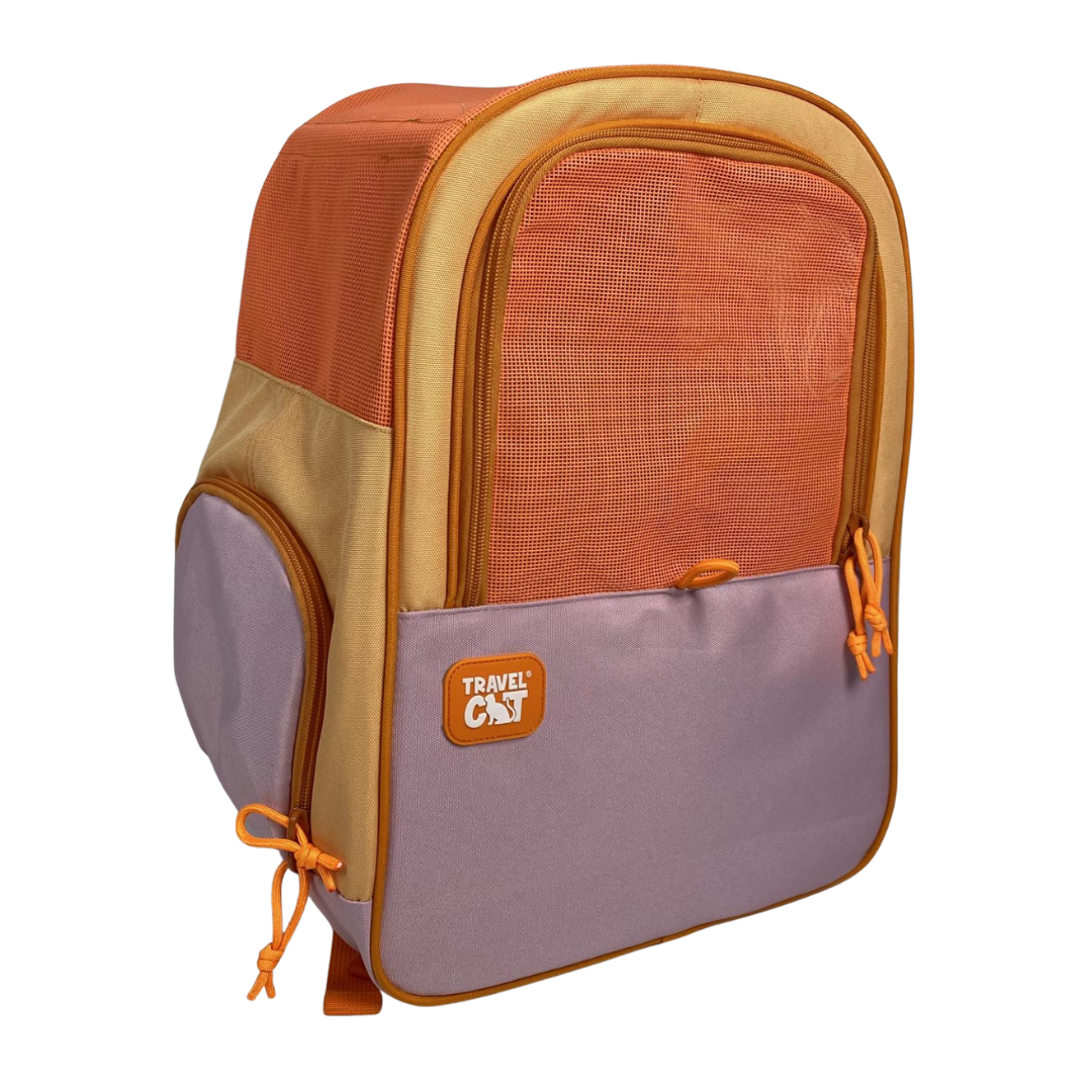 "The Explorer" Cat Backpack - Sunset Pink - Image 7