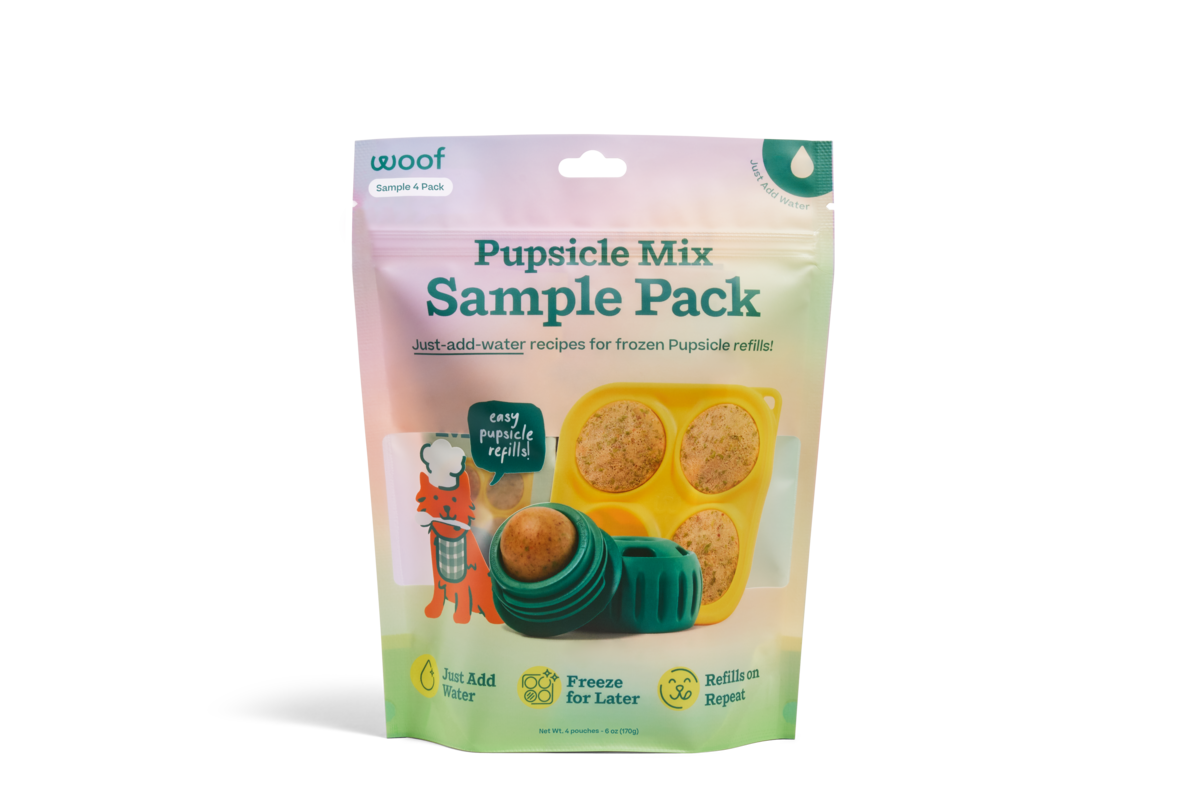 Pupsicle Treat Mix - 4 Pack Sampler.