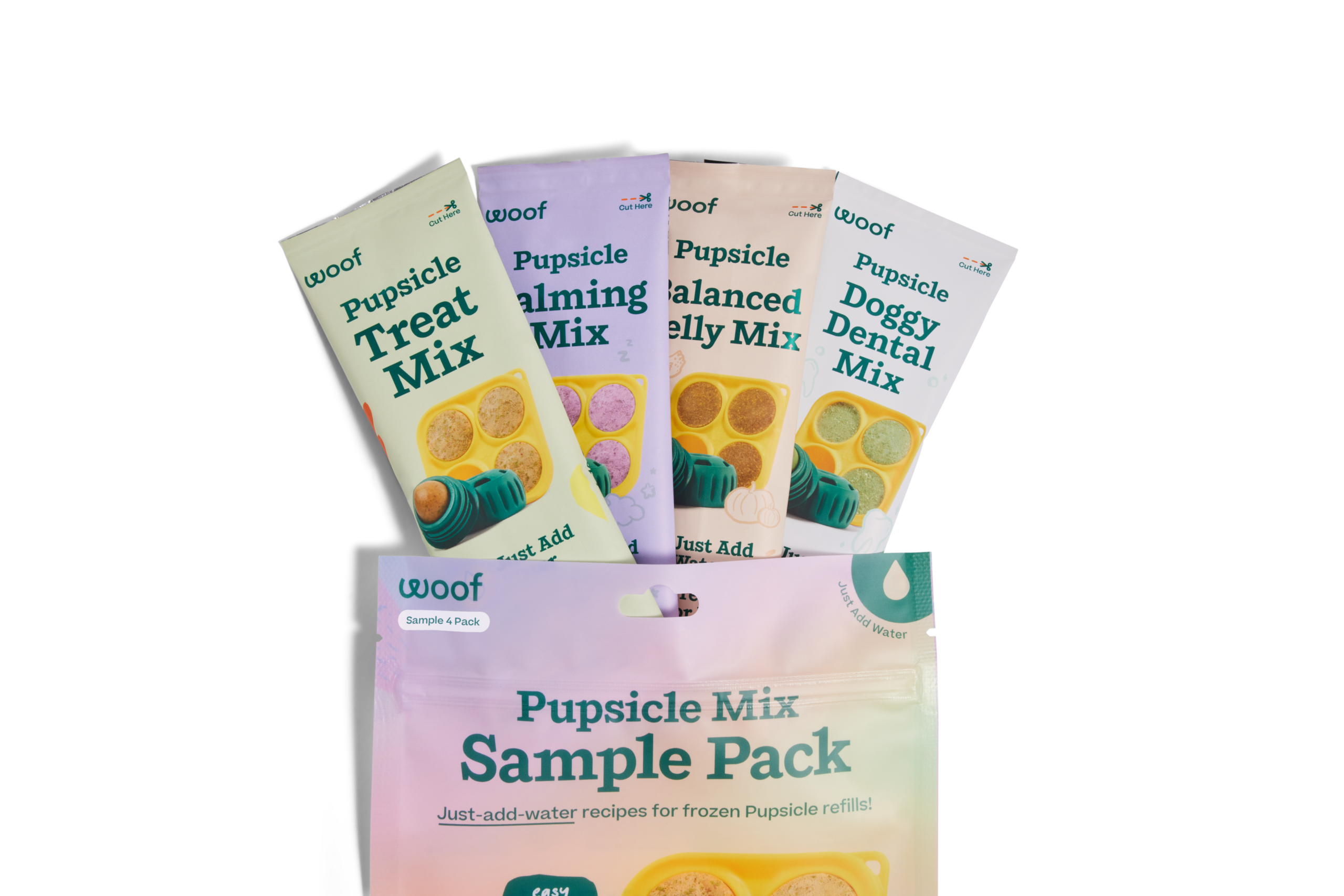 Pupsicle Treat Mix - 4 Pack Sampler. - Image 3