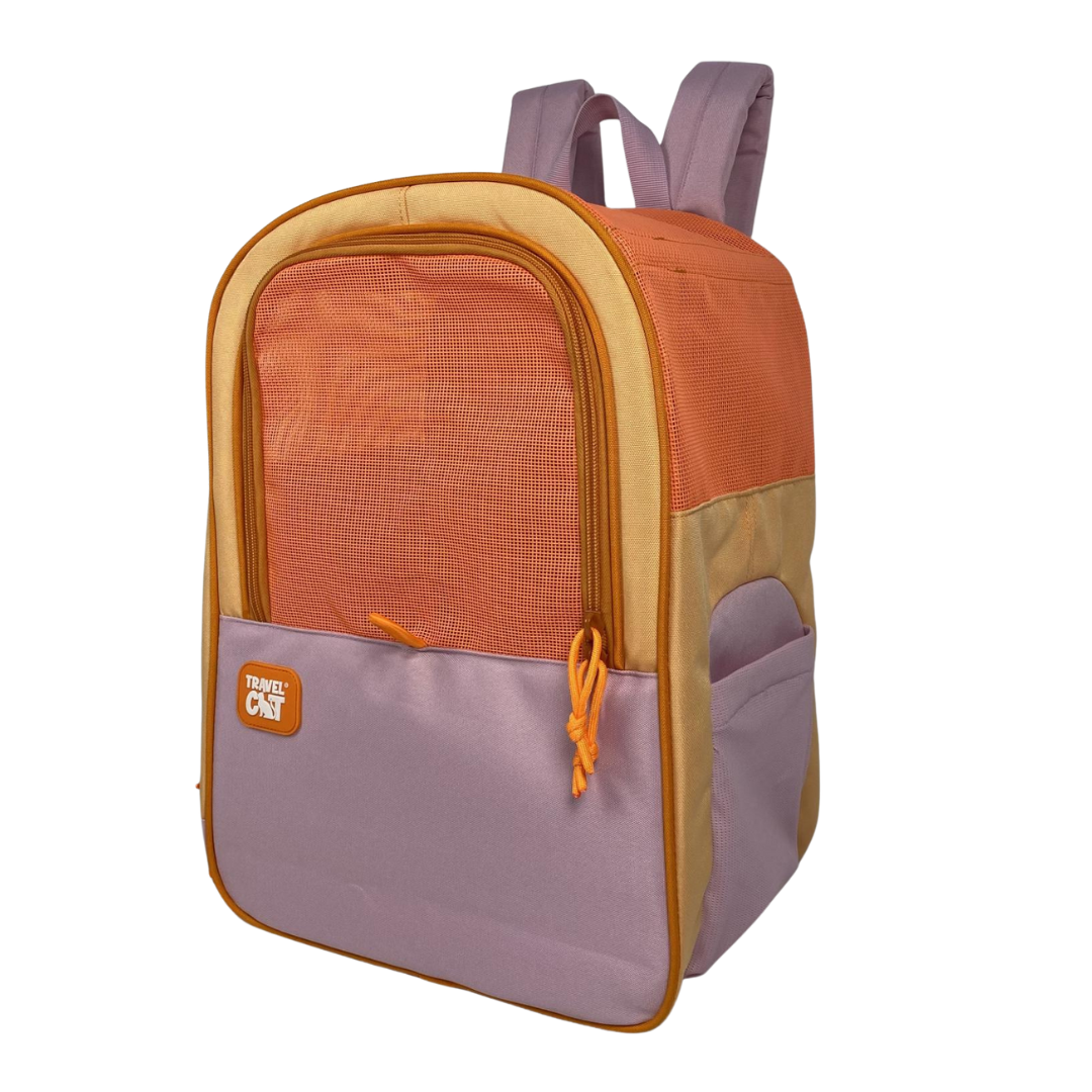 "The Explorer" Cat Backpack - Sunset Pink - Image 11