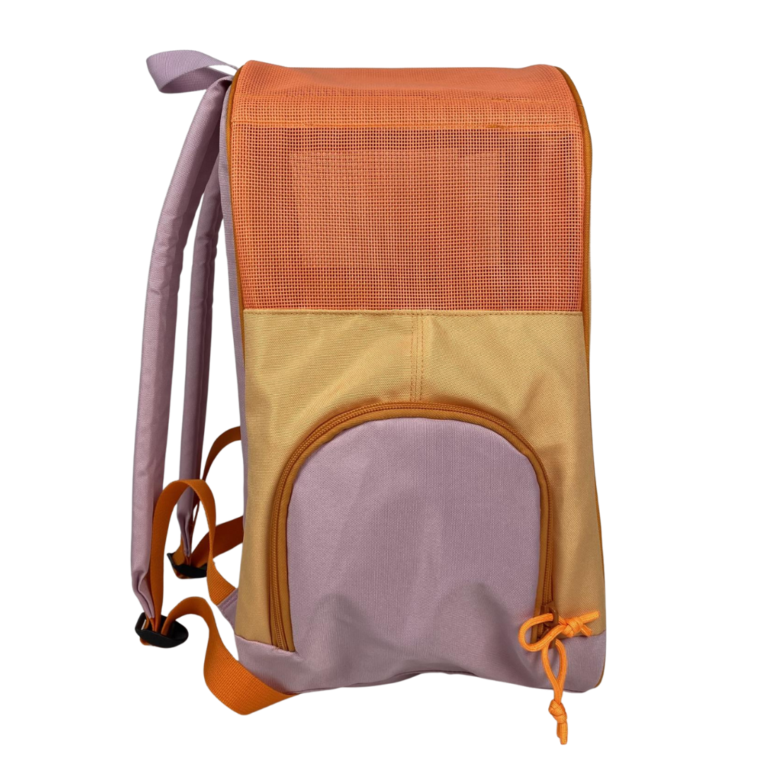 "The Explorer" Cat Backpack - Sunset Pink - Image 2