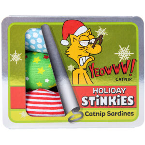 Holiday Stinkies Catnip Sardines Trio