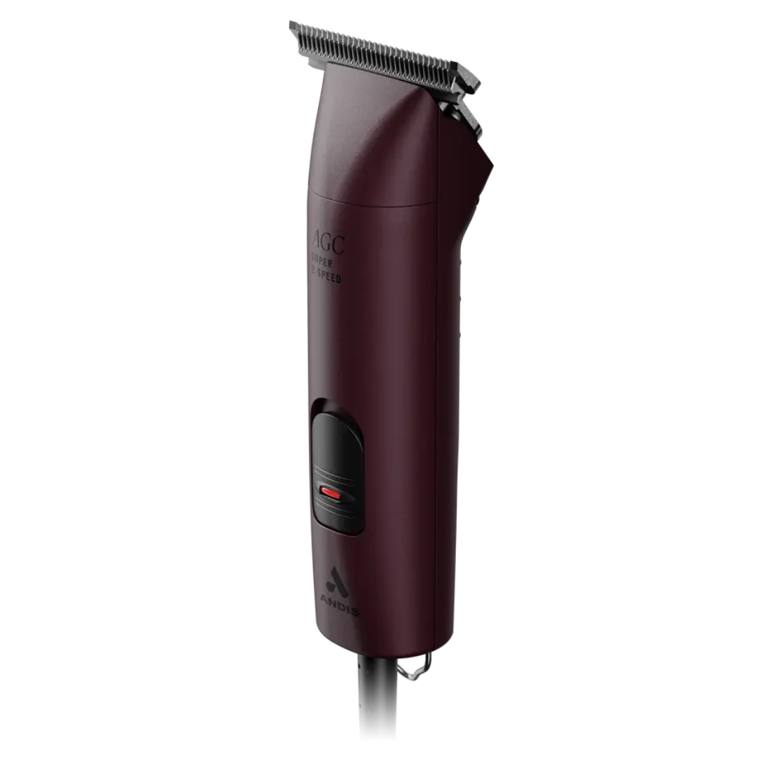 AGC Super 2-Speed Clipper Maroon with T-84 Detachable Blade by Andis - Image 6