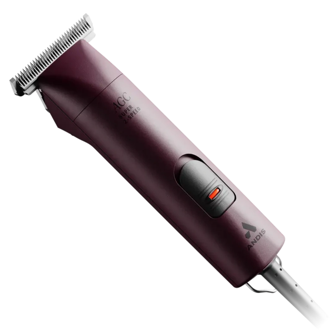 AGC Super 2-Speed Clipper Maroon with T-84 Detachable Blade by Andis - Image 5