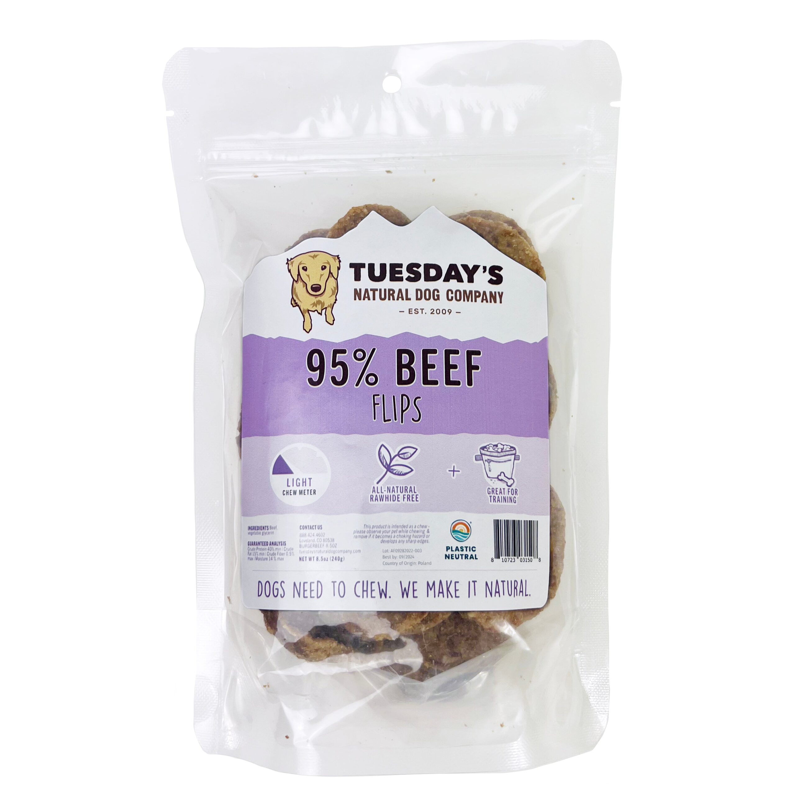 95% Beef Flips - 8.5 oz
