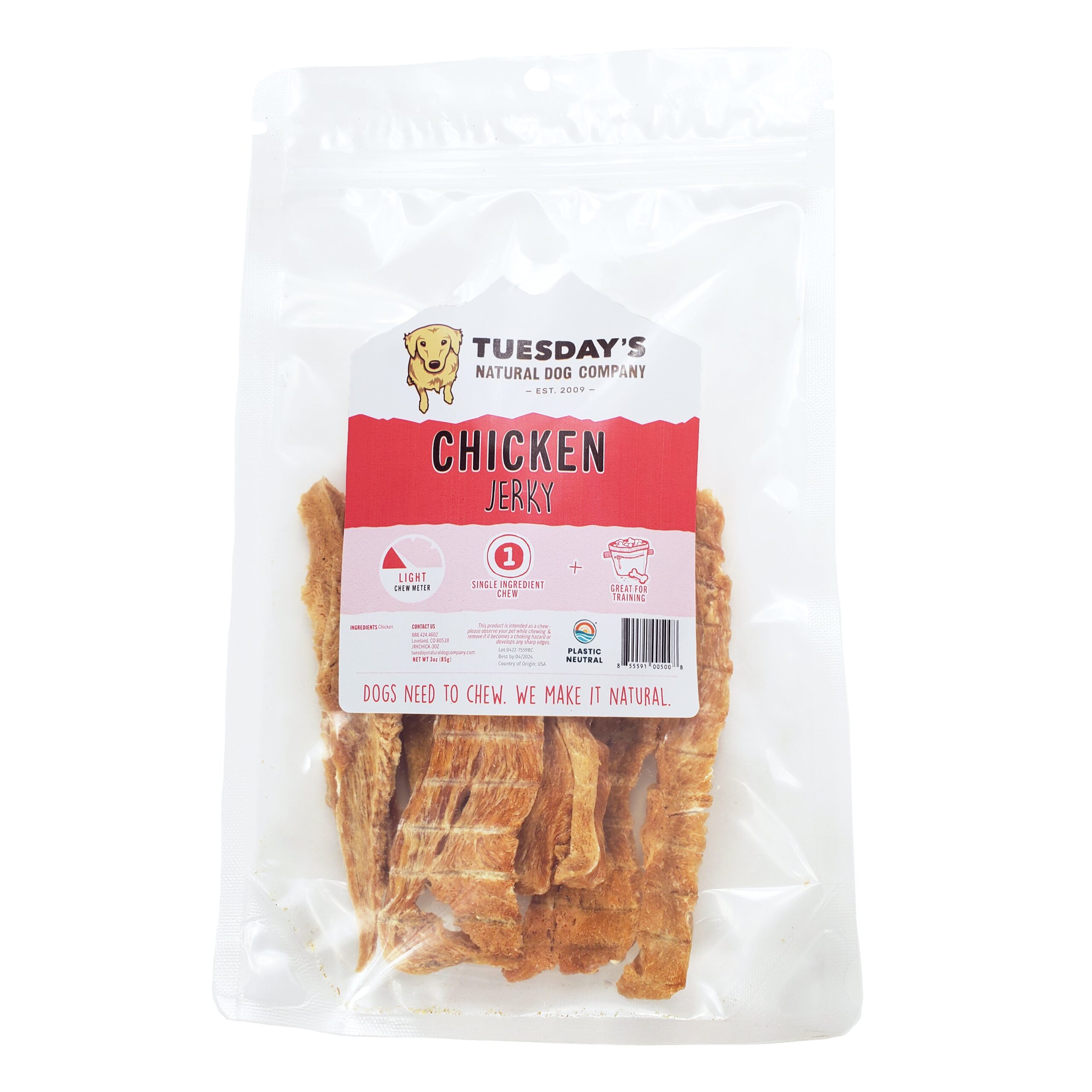 USA Chicken Jerky - 3 oz - Image 2