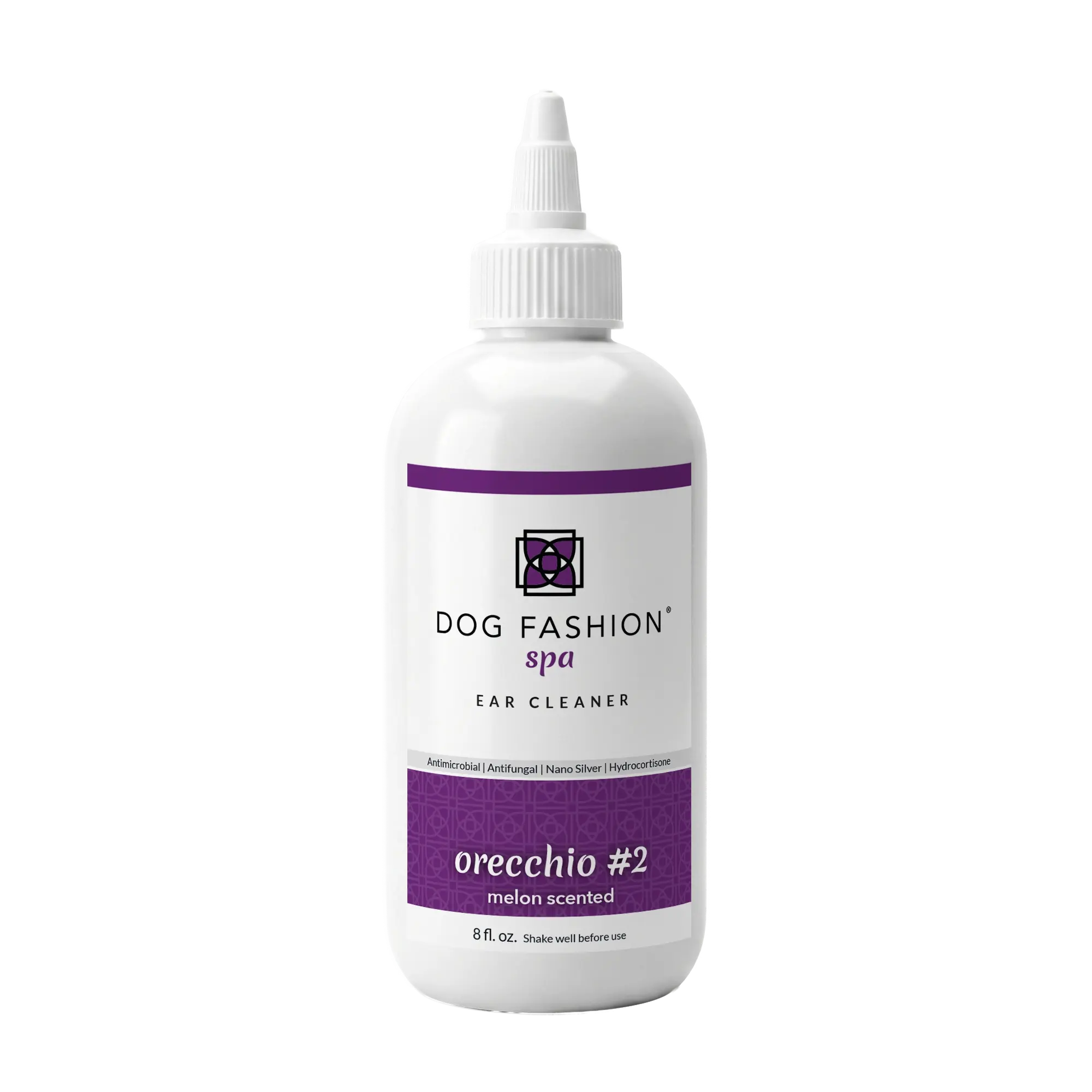 Orecchio #2 Melon Scented Ear Cleaner 8oz by Dog Fashion Spa