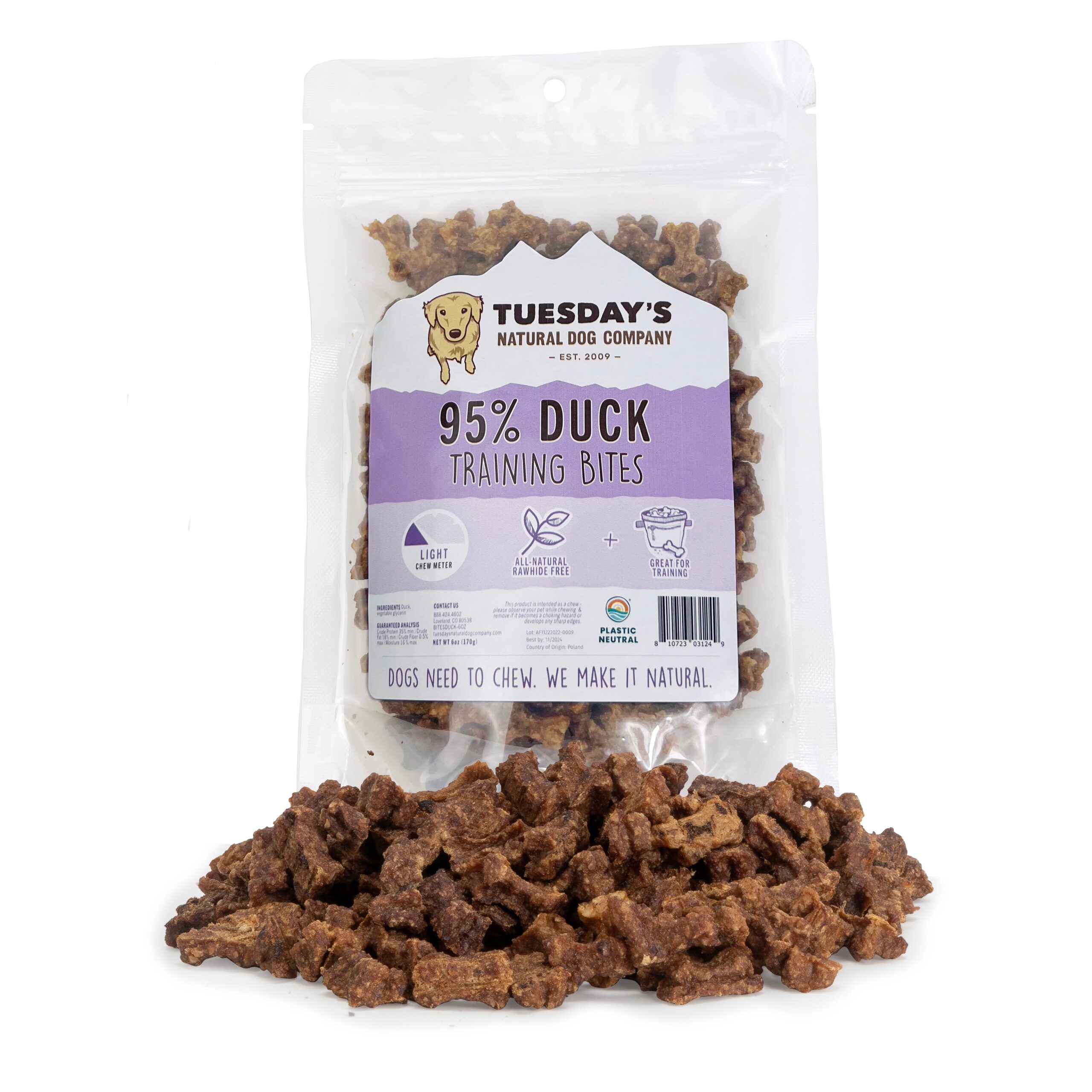 95% Duck Training Bites - 6 oz - Image 3