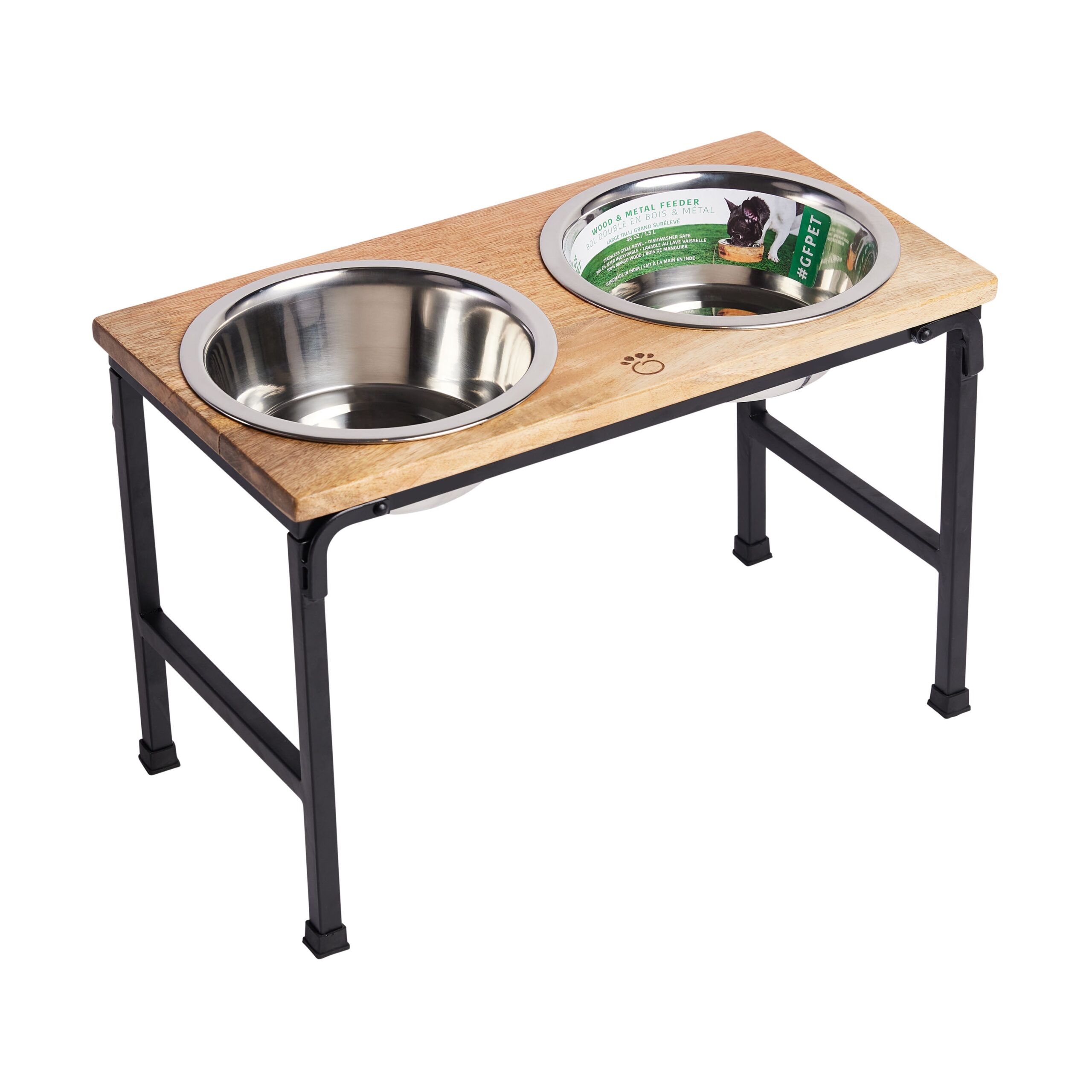 Wood & Metal Elevated Feeder - Image 8