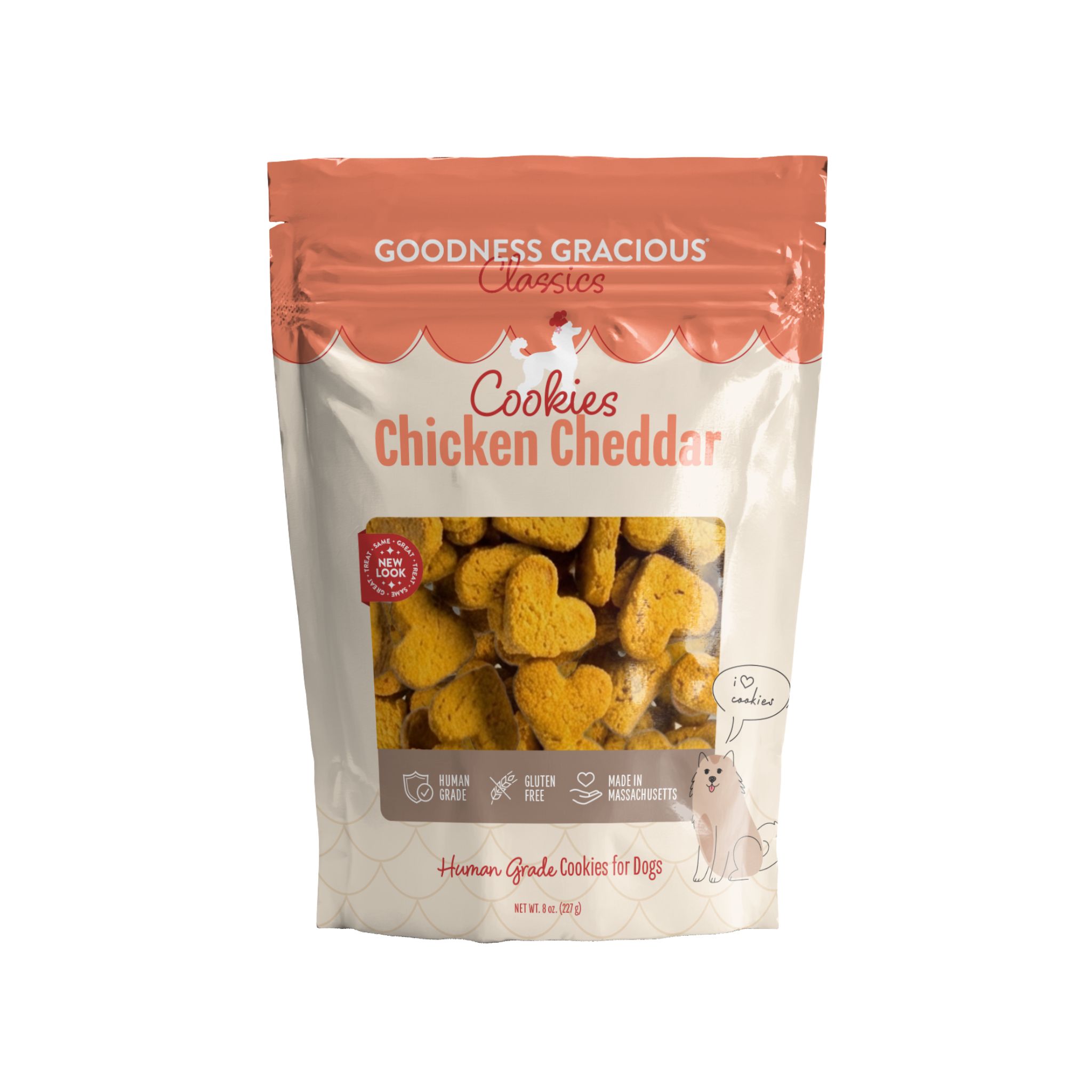Roasted Chicken Cheddar Cookies for Dogs, 8oz. Bags - Image 2