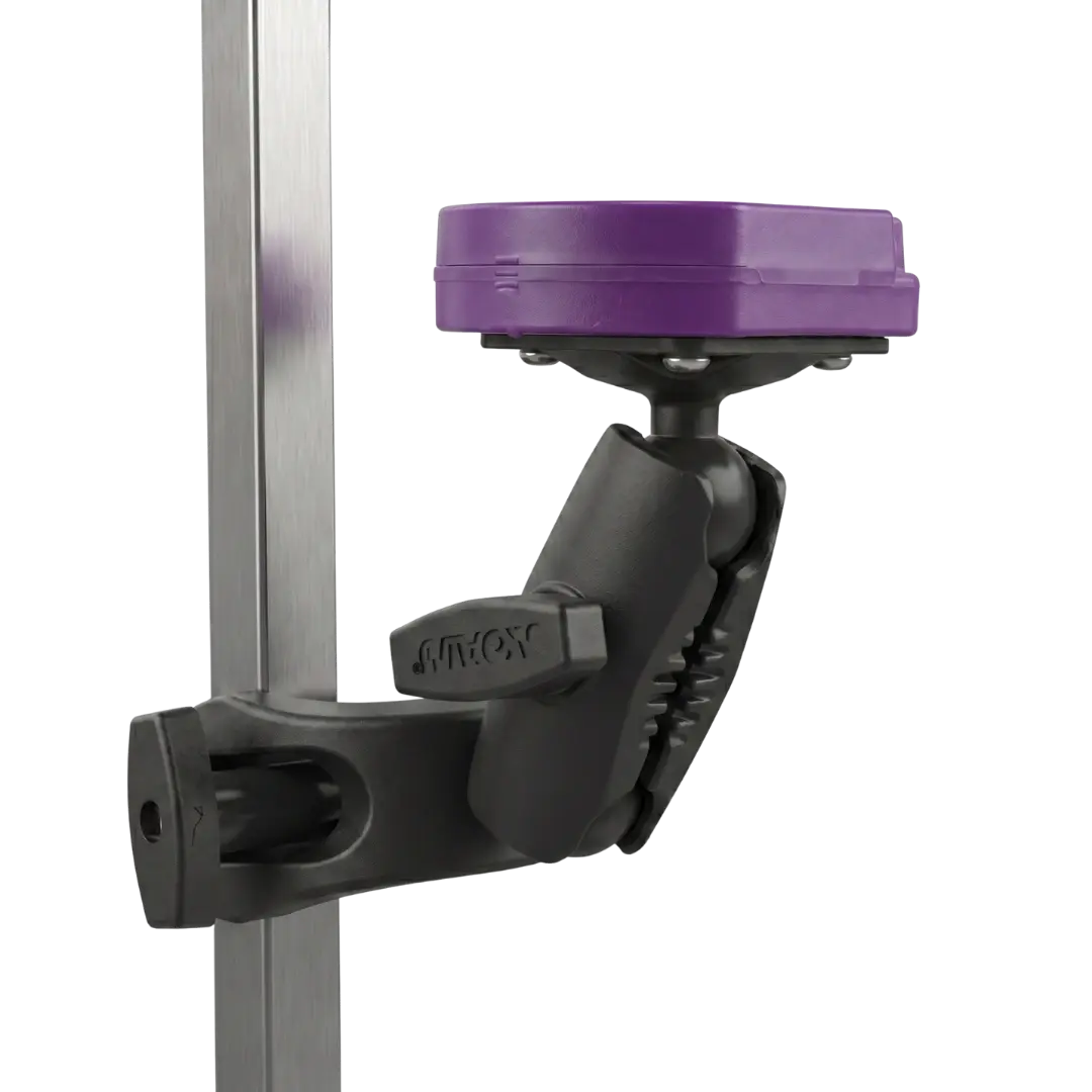 Clip It Dryer Holder Attachment Purple by Handle It