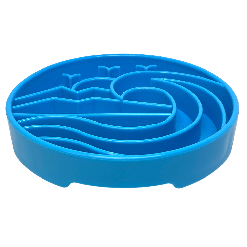 SodaPup Baja Design eTray Shallow Slow Feeder Dog Bowl Enrichment | USA Made
