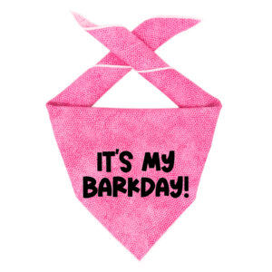 Barkday Bandana | It's My Barkday | Birthday Bandana | Birthday Pet Bandana | Dog