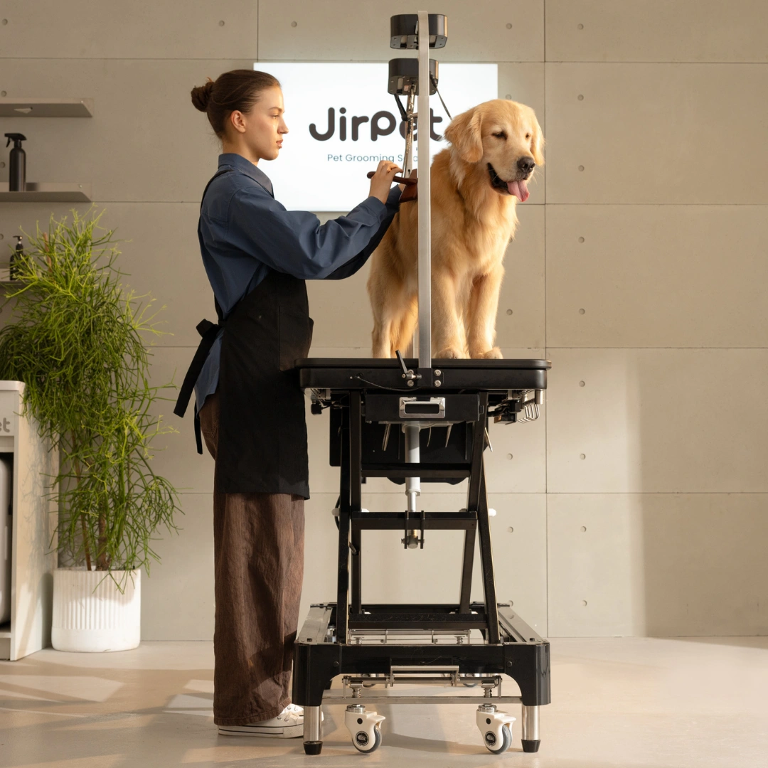 Atlas Electric Grooming Table with Adjustable Height & LED Arm by Jirpet - Image 3