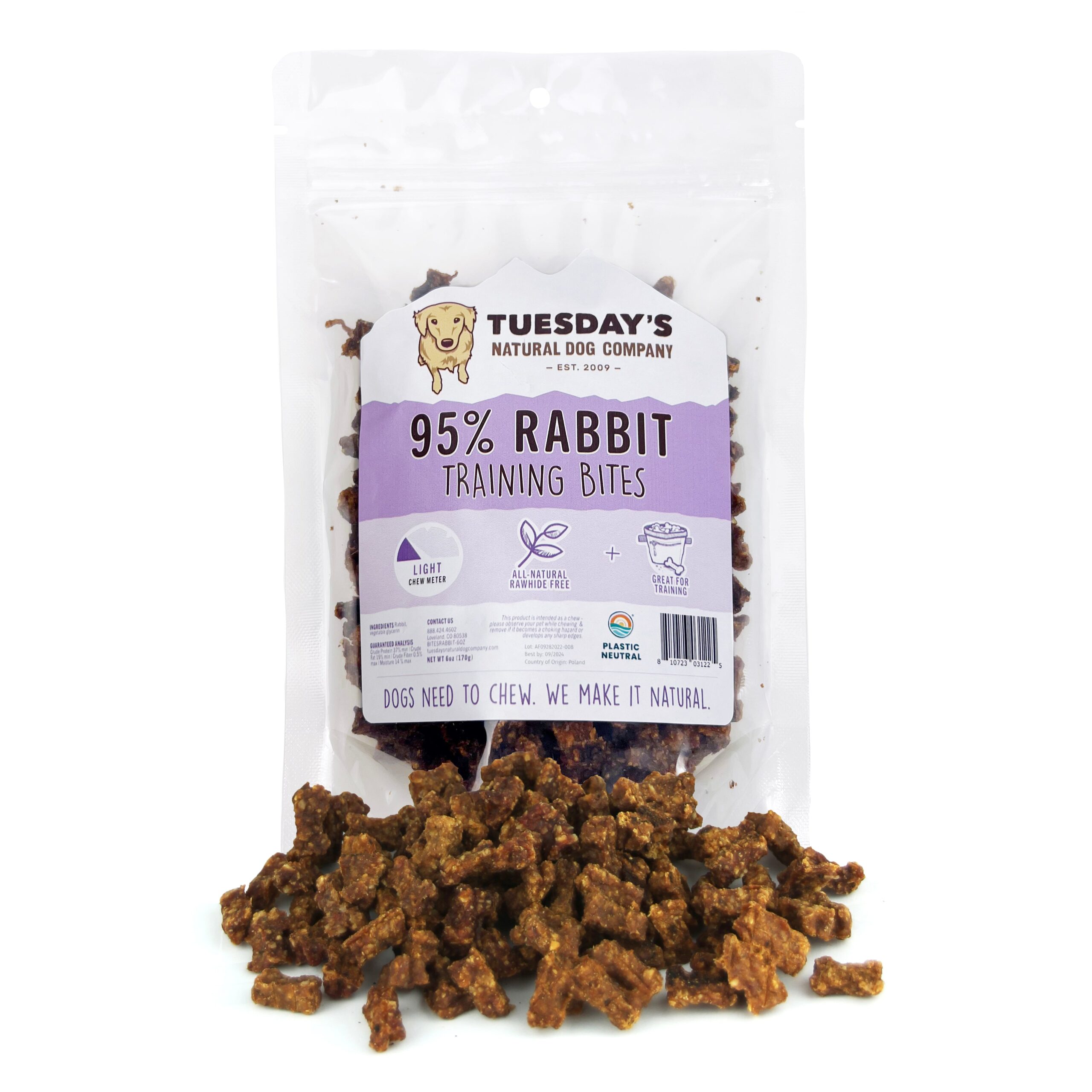 95% Rabbit Training Bites - 6 oz - Image 2